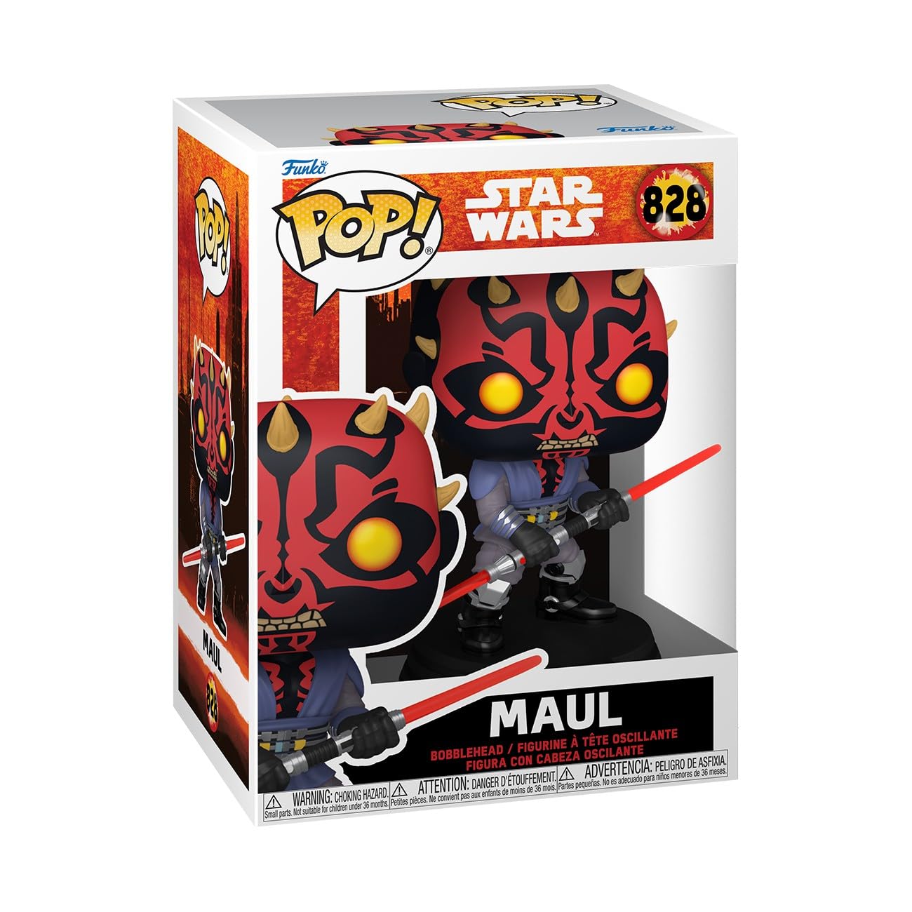 Funko POP! Star Wars: Maul - Shadow Lord Collectable Vinyl Figure | 3.75 Inches