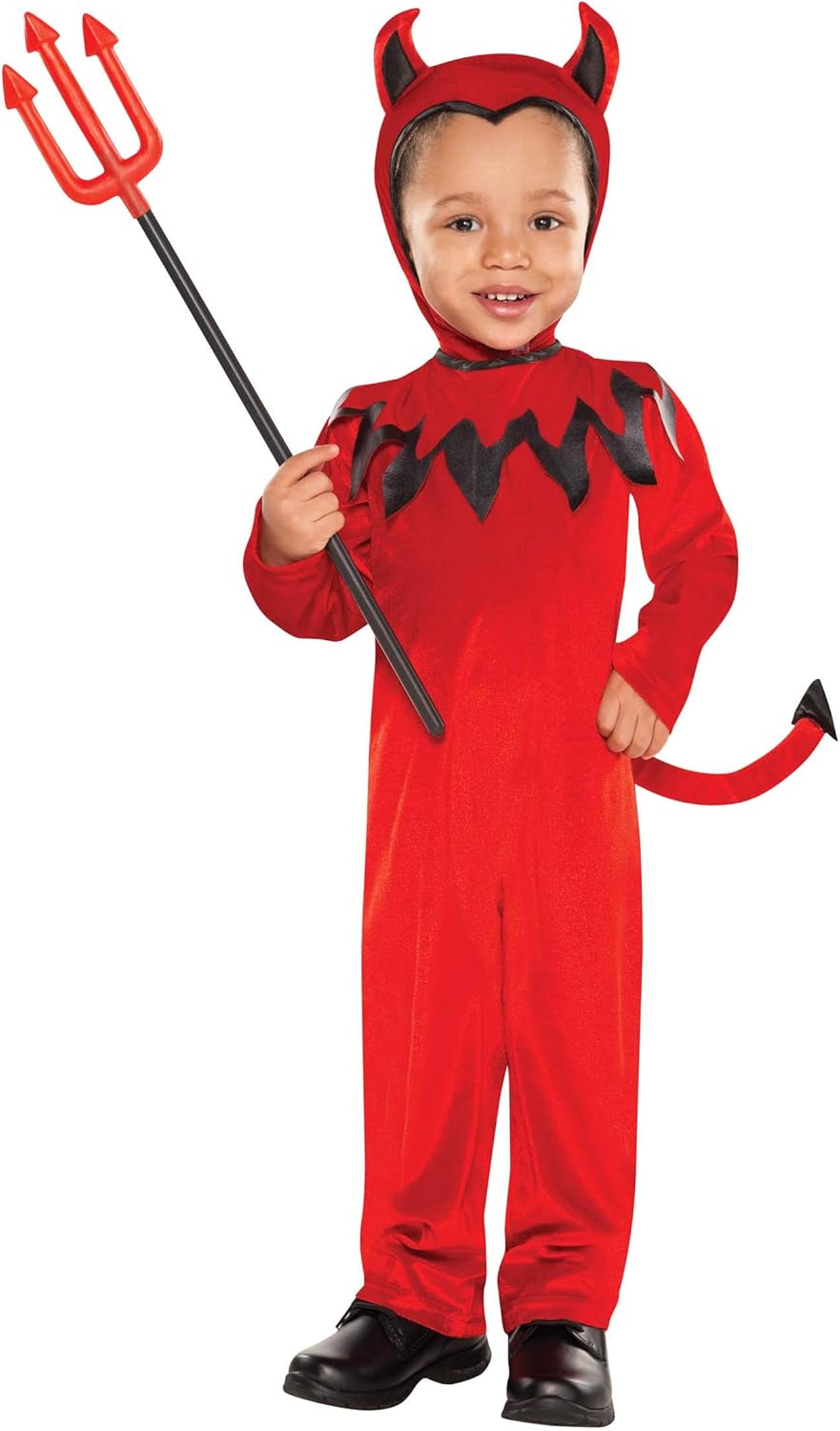 amscan Little Red Devil Costume - Age 3-4 Years 1