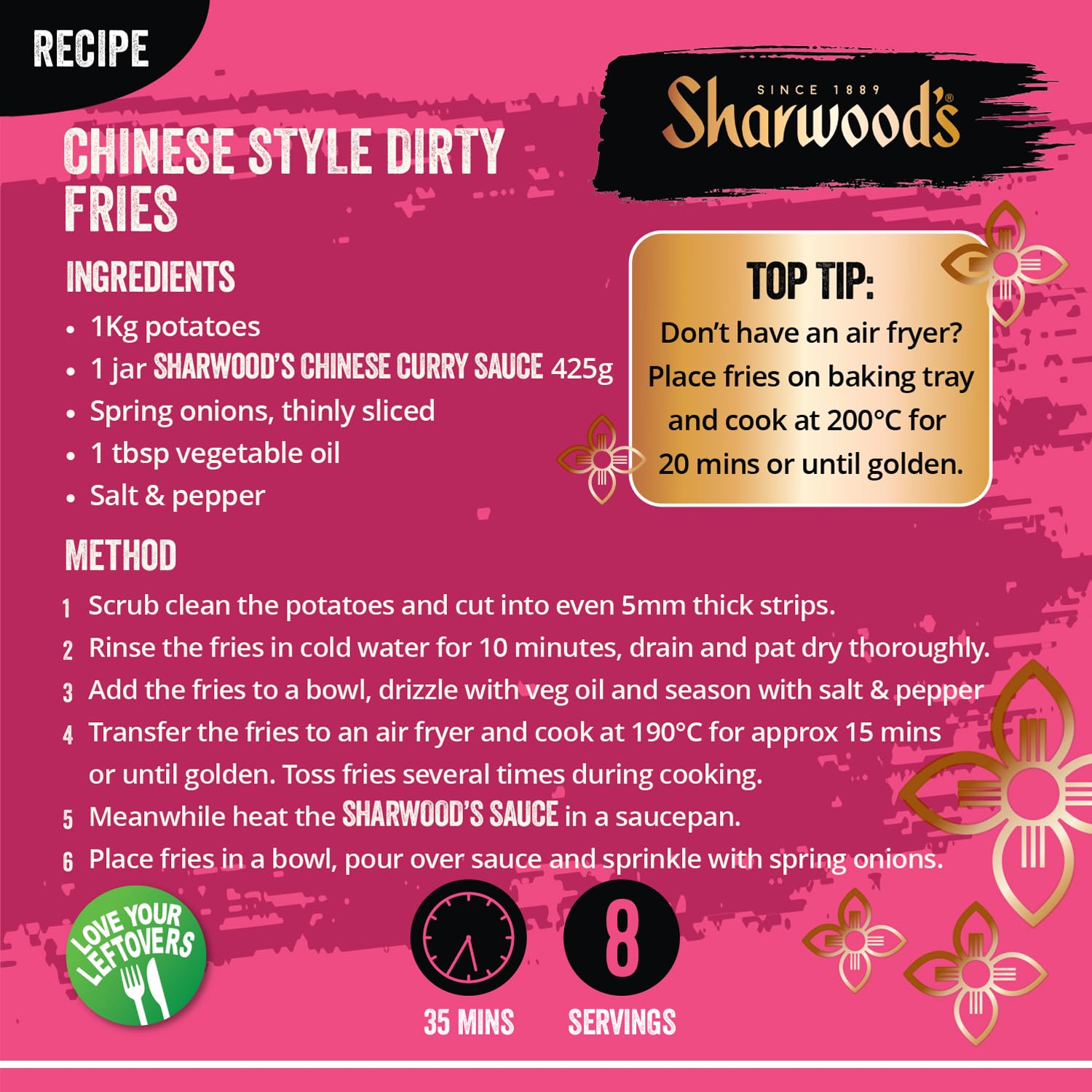 Sharwood's Aromatic Chinese Curry Sauce - Mild Spice Blend with Onion & Garlic | 425g Jar 6