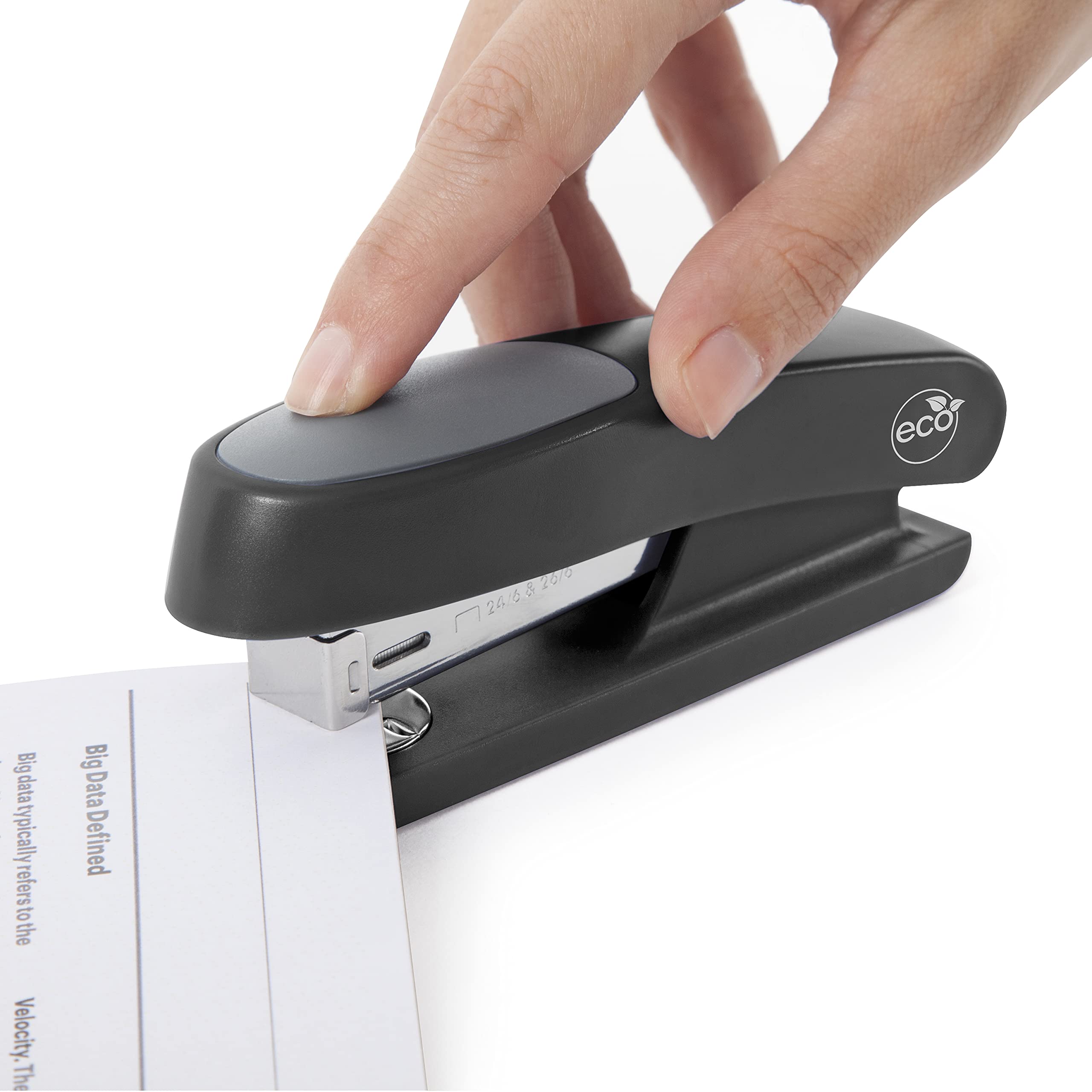 Rapesco ECO Sting Ray Desktop Stapler - 20 Sheet Capacity | Antibacterial | Includes 1000 Staples 3