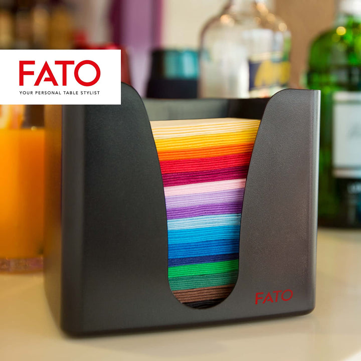 Fato Apple Green Disposable Paper Napkins, 24x24 cm, 2-Ply, Pack of 100