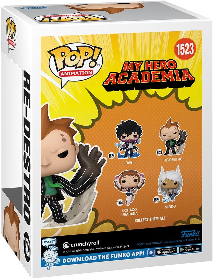 Funko POP! Animation: My Hero Academia (MHA) 2 - Re-Destro - Collectable Vinyl F