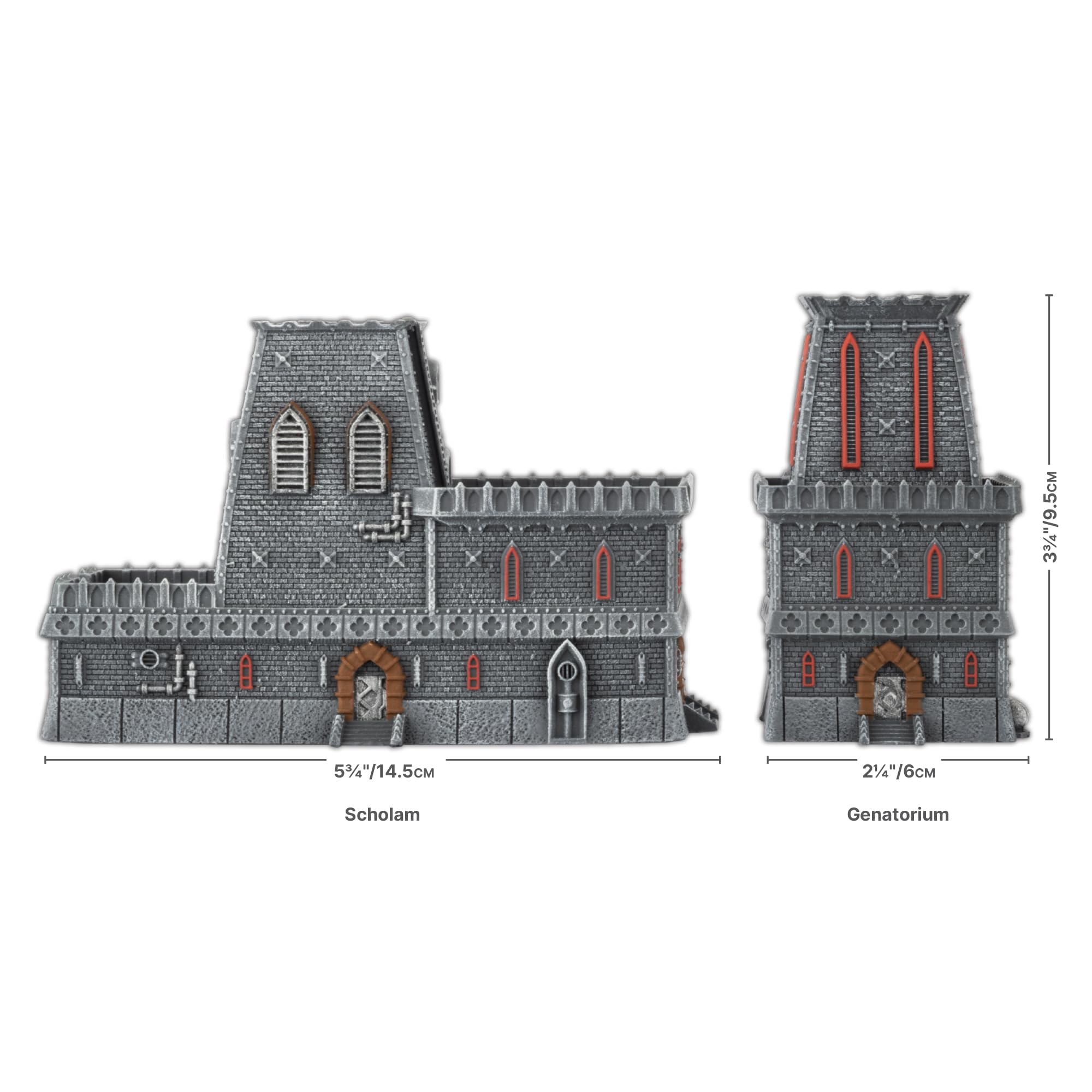Gale Force Nine Mundus Imperialis Scholam & Genatorium Pre-Painted Terrain 2