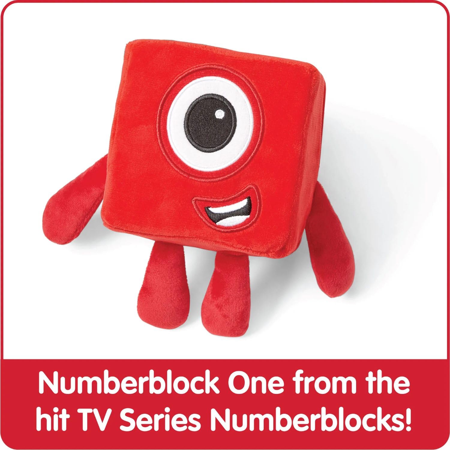 Learning Resources Numberblocks One Plush Toy | Red | Ages 18 Months+