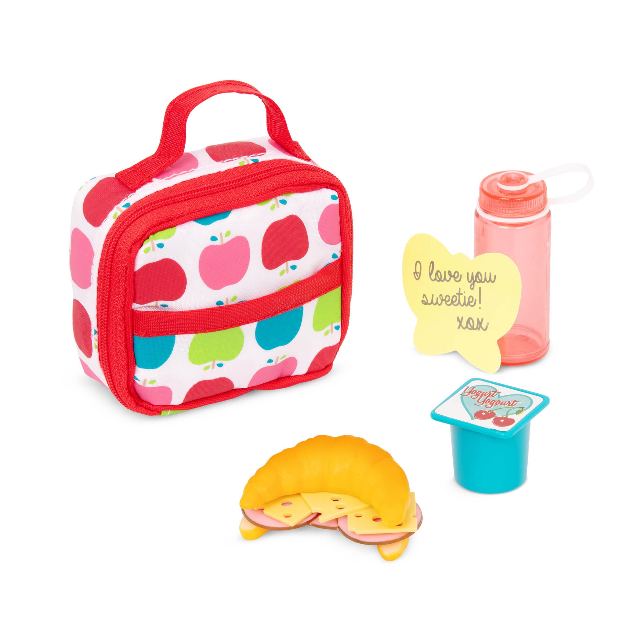 Our Generation School Lunch Bag Play Food Set - 7-Piece Accessory Set for 18-Inch Dolls