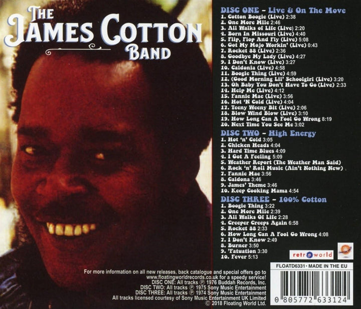 James Cotton - Buddah Blues [Audio CD] (‎CDFLOAT6331)