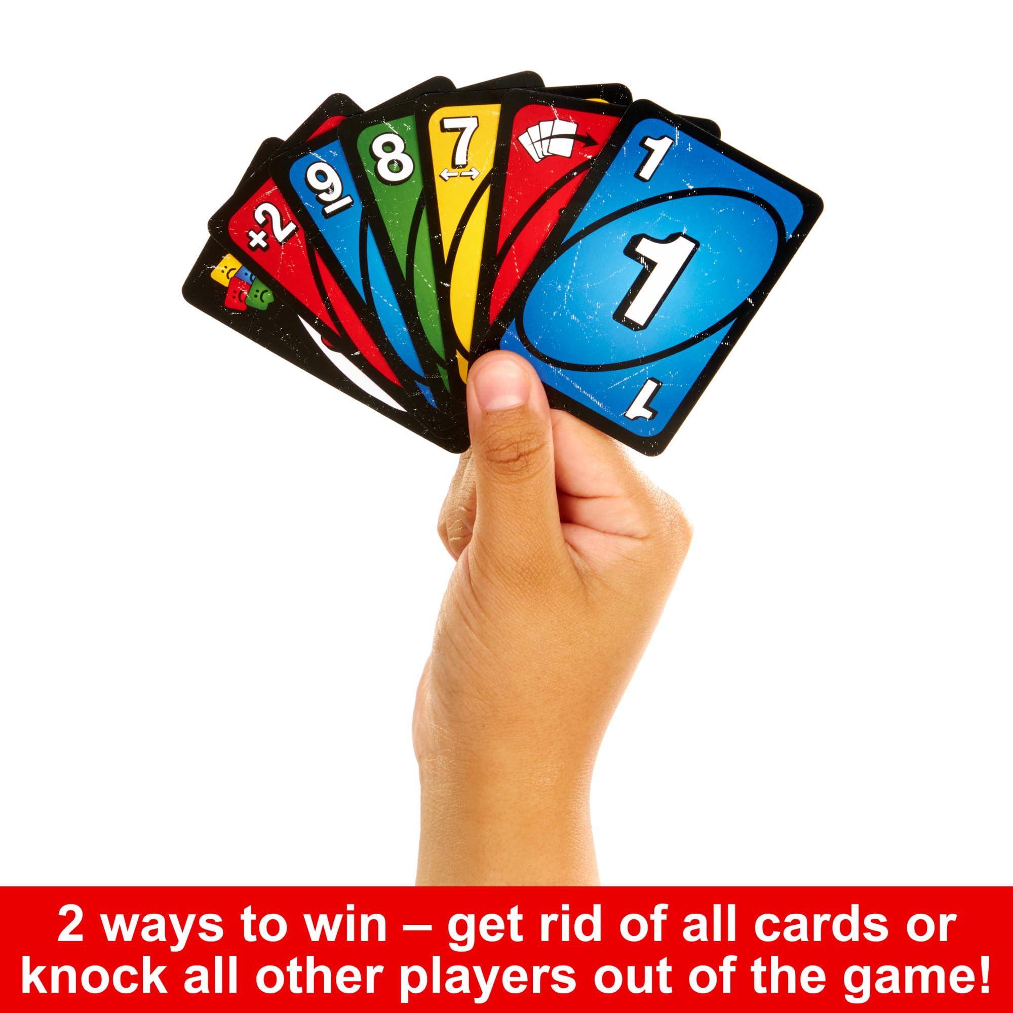 Mattel Games UNO Show 'em No Mercy Card Game in Travel Tin 6