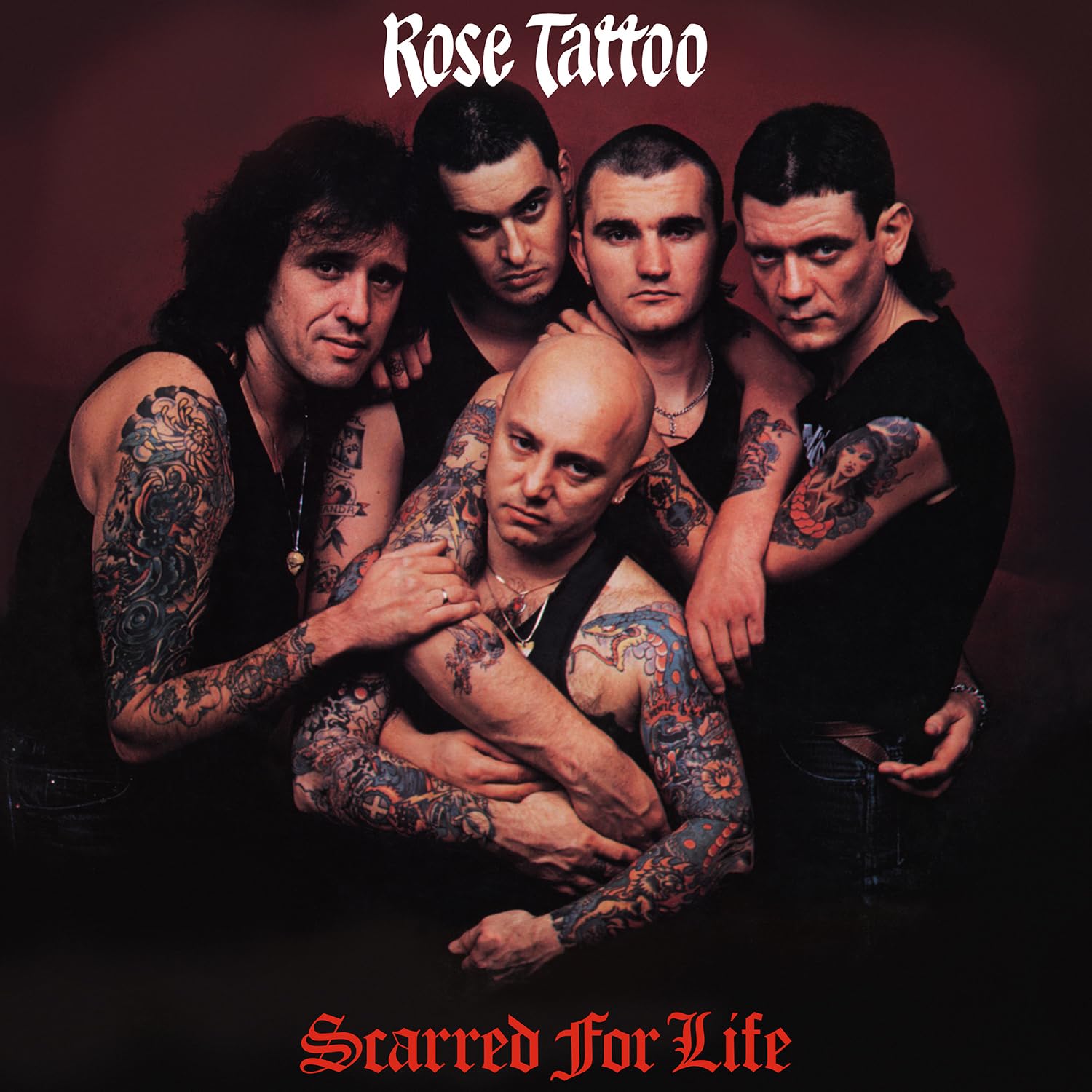 Rose Tattoo - Scarred For Life [Limited Edition Red & White Swirled Vinyl] 1