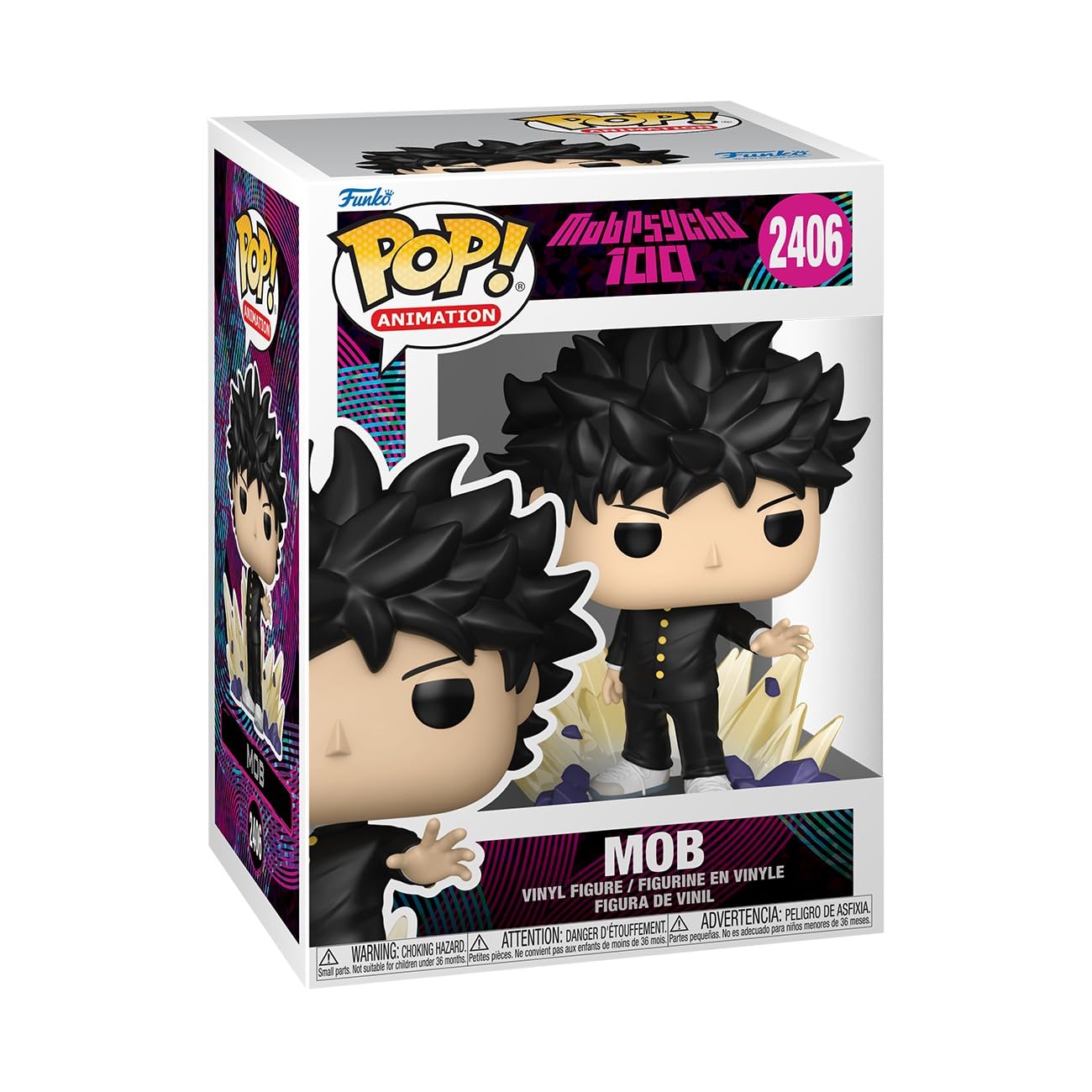 Funko Mob Psycho 100 Shigeo Vinyl Figure - 3.75 Inch | Anime Collectible 1