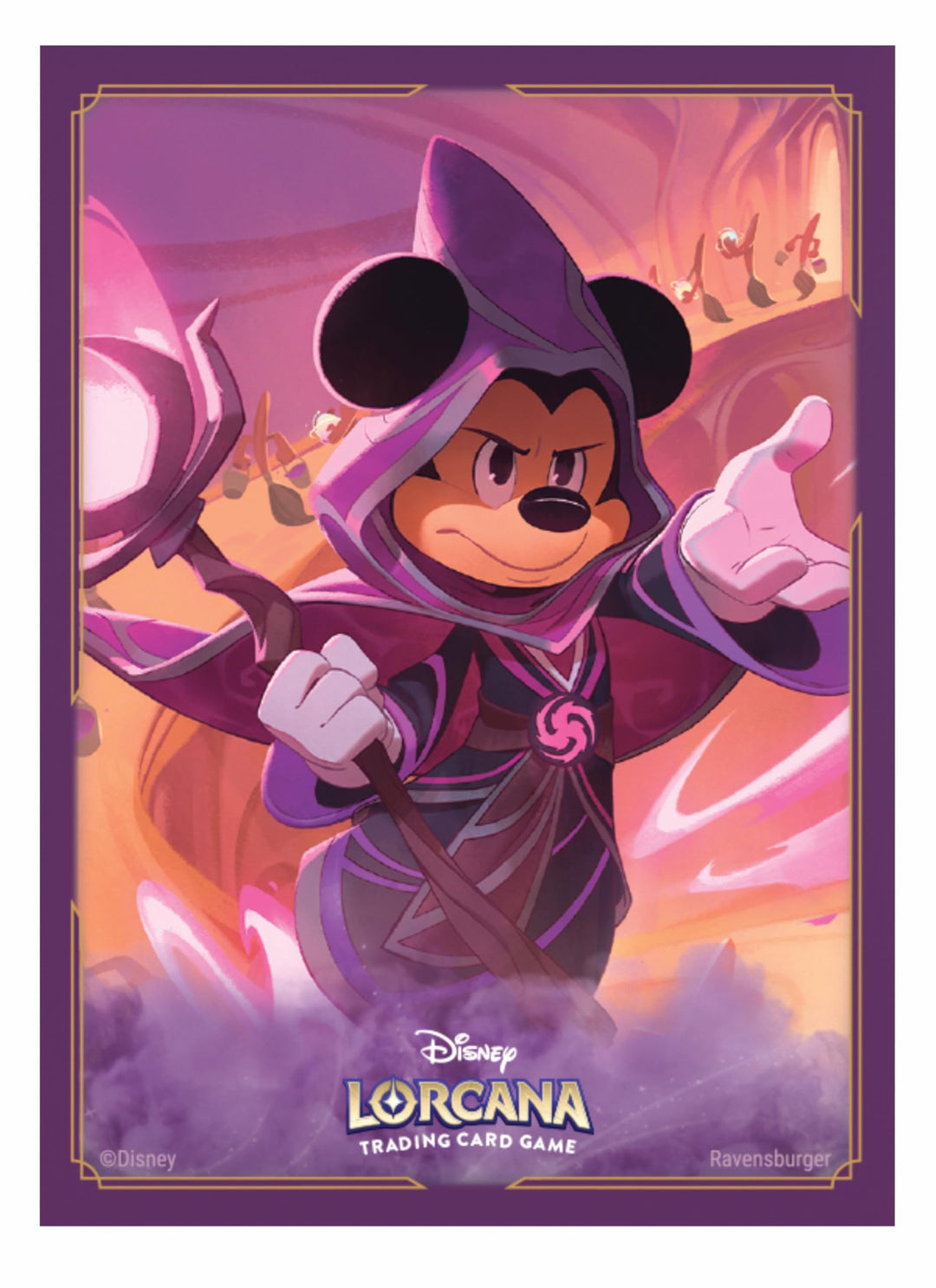 Ravensburger Disney Lorcana Trading Card Game - Mickey Mouse Card Sleeves (11098530)