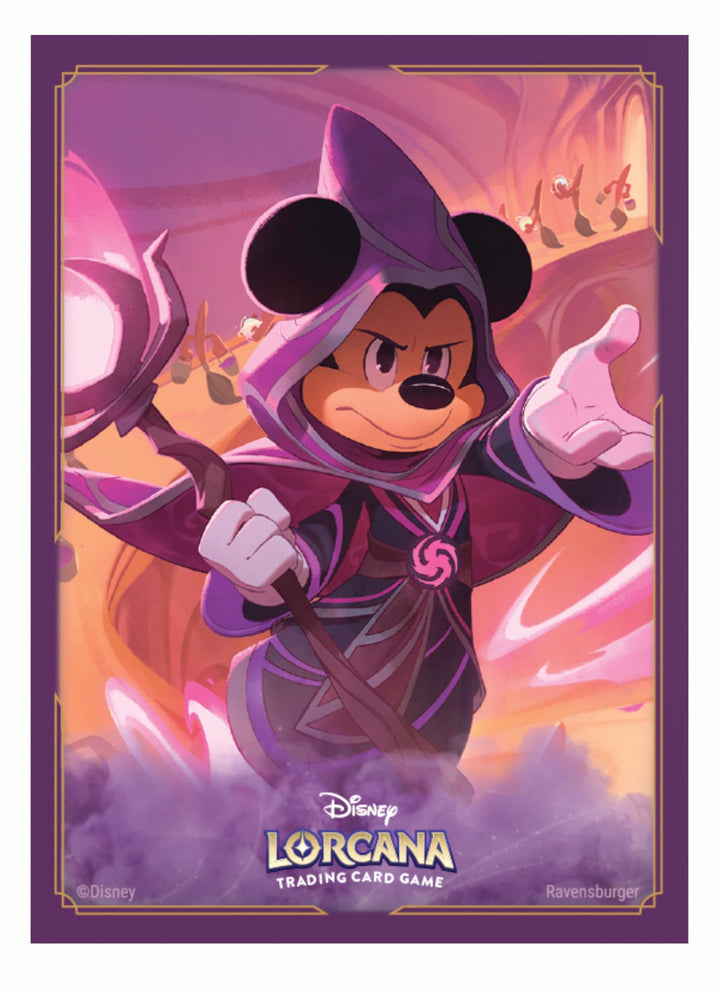Ravensburger Disney Lorcana Trading Card Game - Mickey Mouse Card Sleeves (11098530)