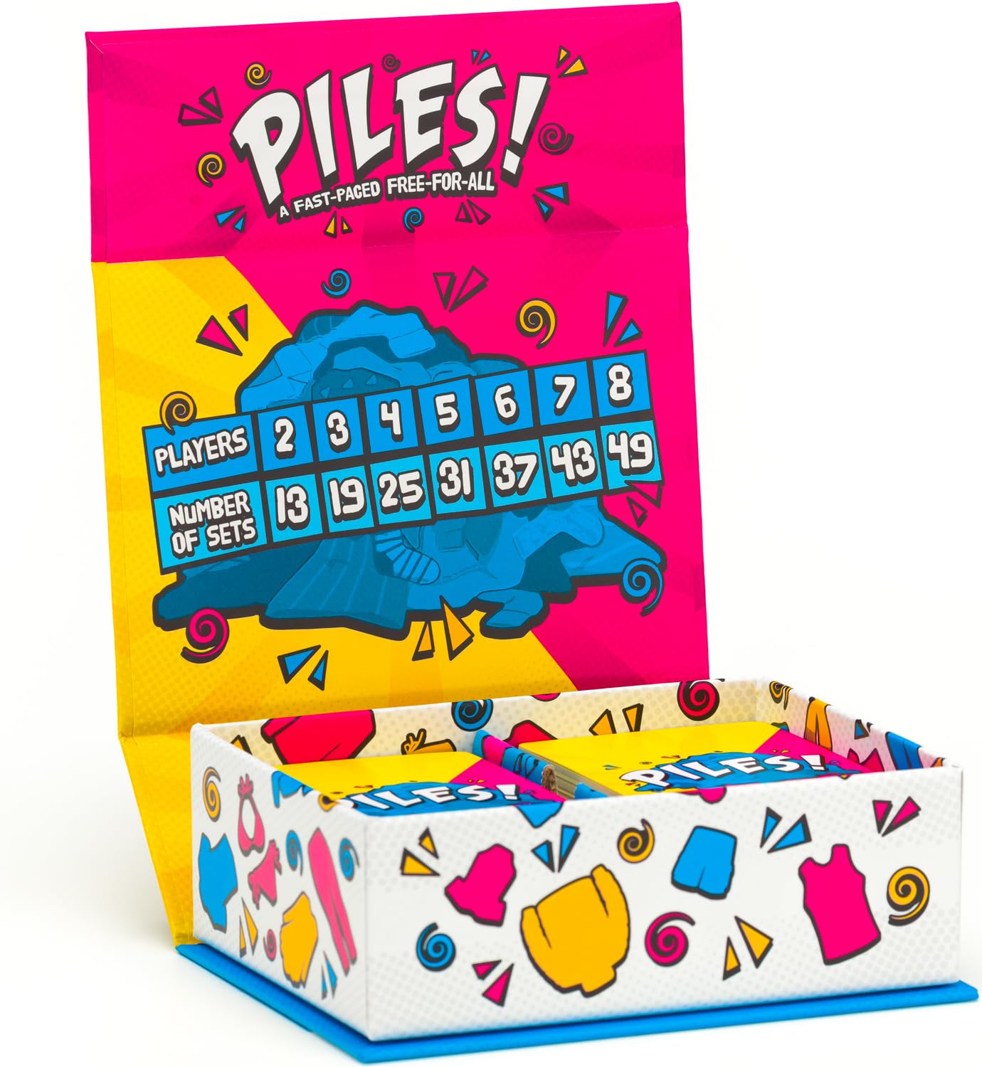 Lost Boy Entertainment Piles! Card Game - Fast-Paced Set Collecting | Ages 8+ | Under 10 Min Playtime 7