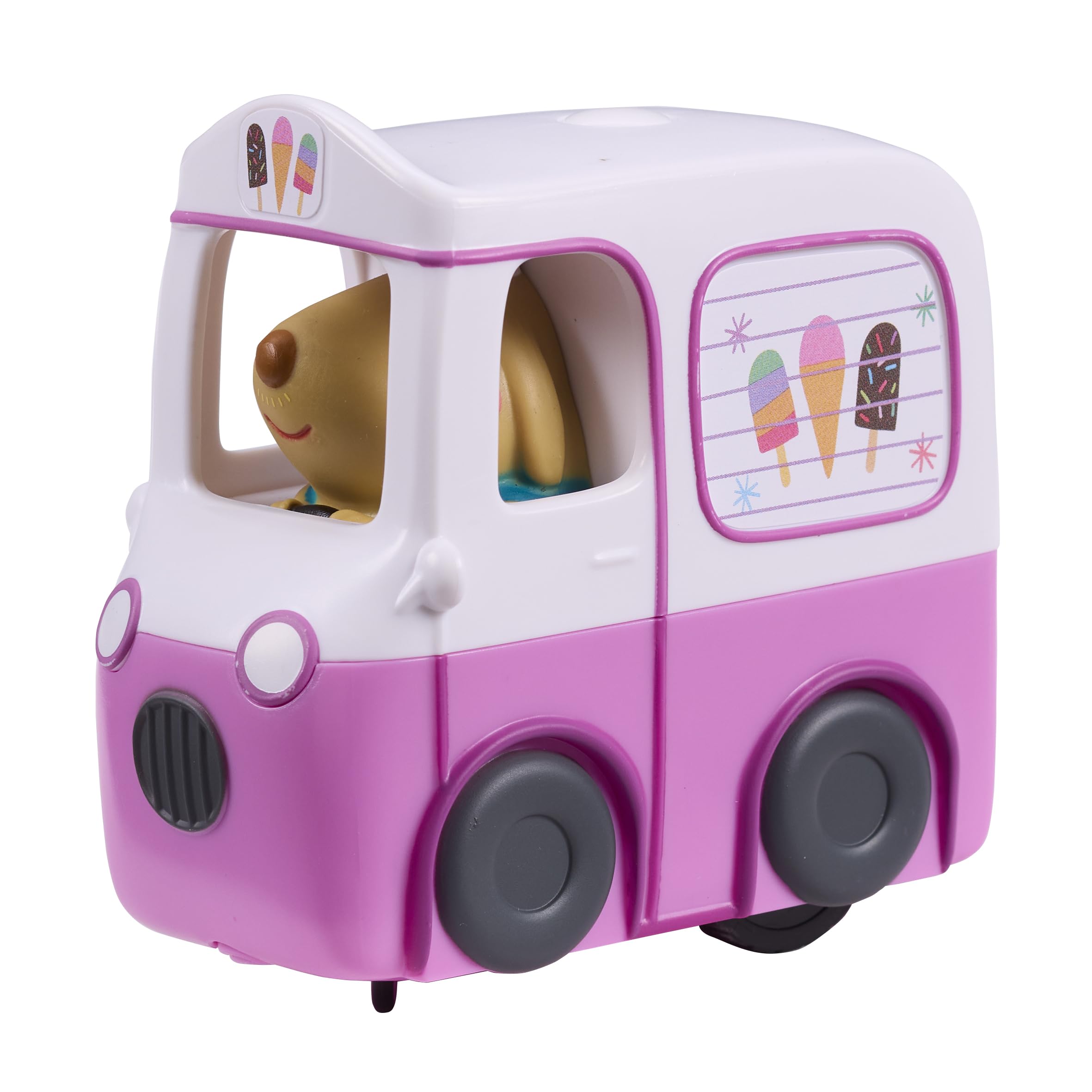 Peppa Pig Whizz Around Little Ice Cream Van - Motorised Vehicle for Toddlers 1