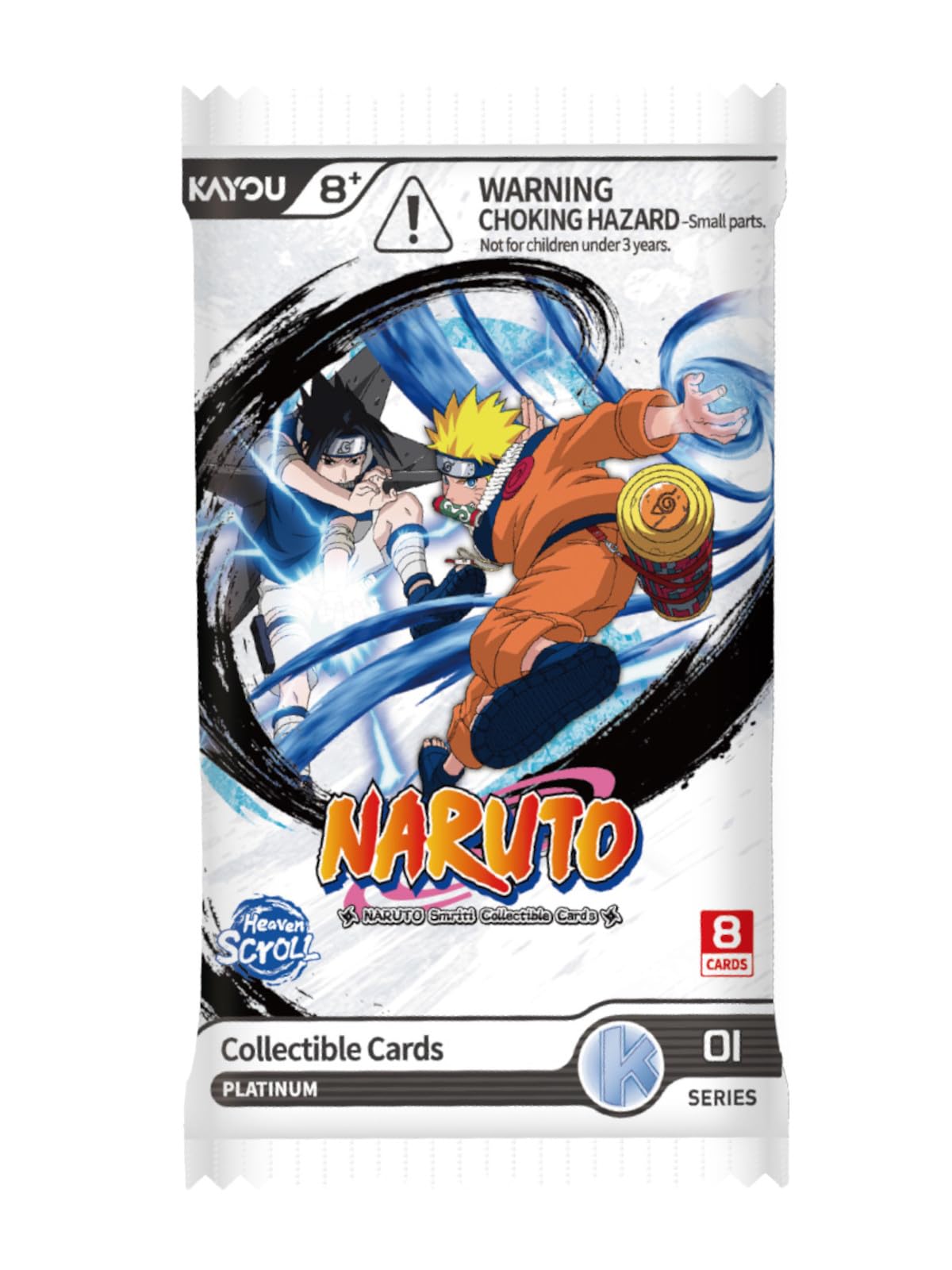 Kayou NARUTO: Smriti Collectible Cards - Heaven Scroll 1-B Booster Display | 12 Packs | English