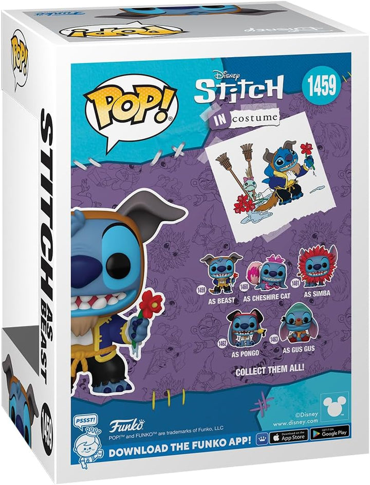 Funko Pop! Disney Lilo and Stitch - Stitch as Beast Vinyl Figure (75162)