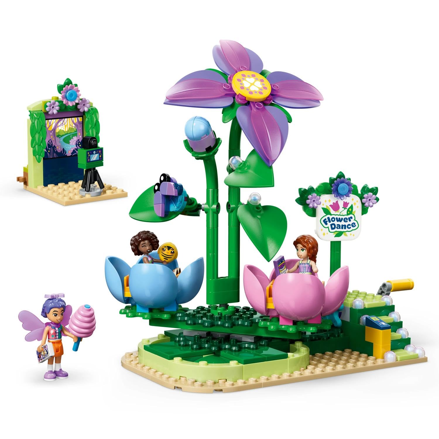 LEGO Friends Spinning Flower & Fairy Teacup Ride Building Set | Ages 7+ | Model 42702 3