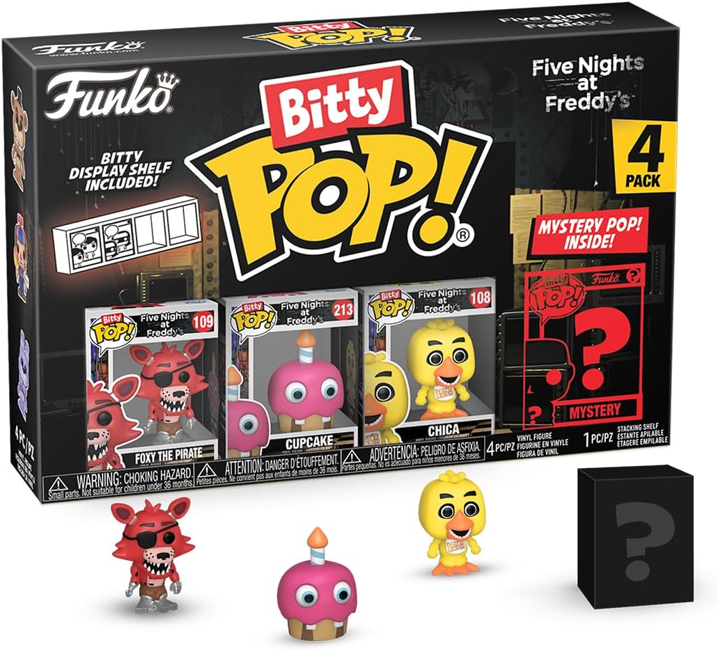 Funko Bitty POP! Five Nights At Freddy's (FNAF) and A Surprise Mystery Mini Figu 1