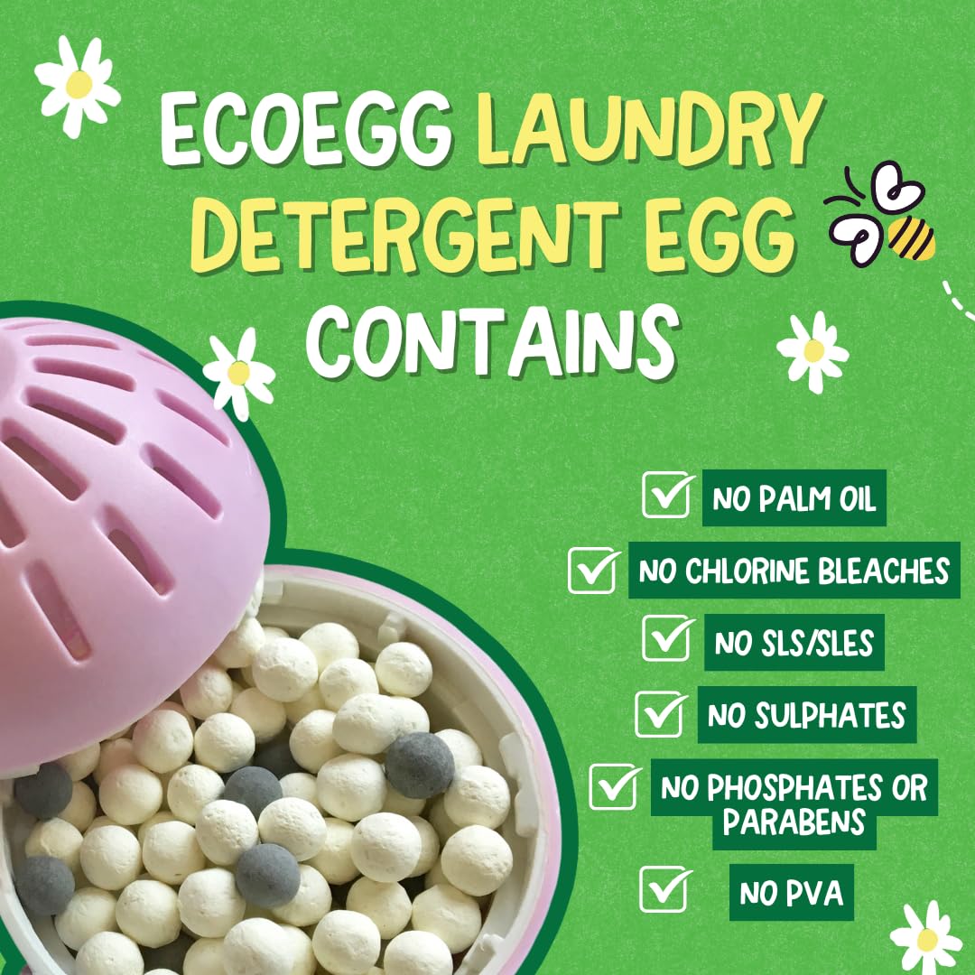 Ecoegg - Laundry Egg with 70 Washes (Refillable Laundry Detergent Solution) 5