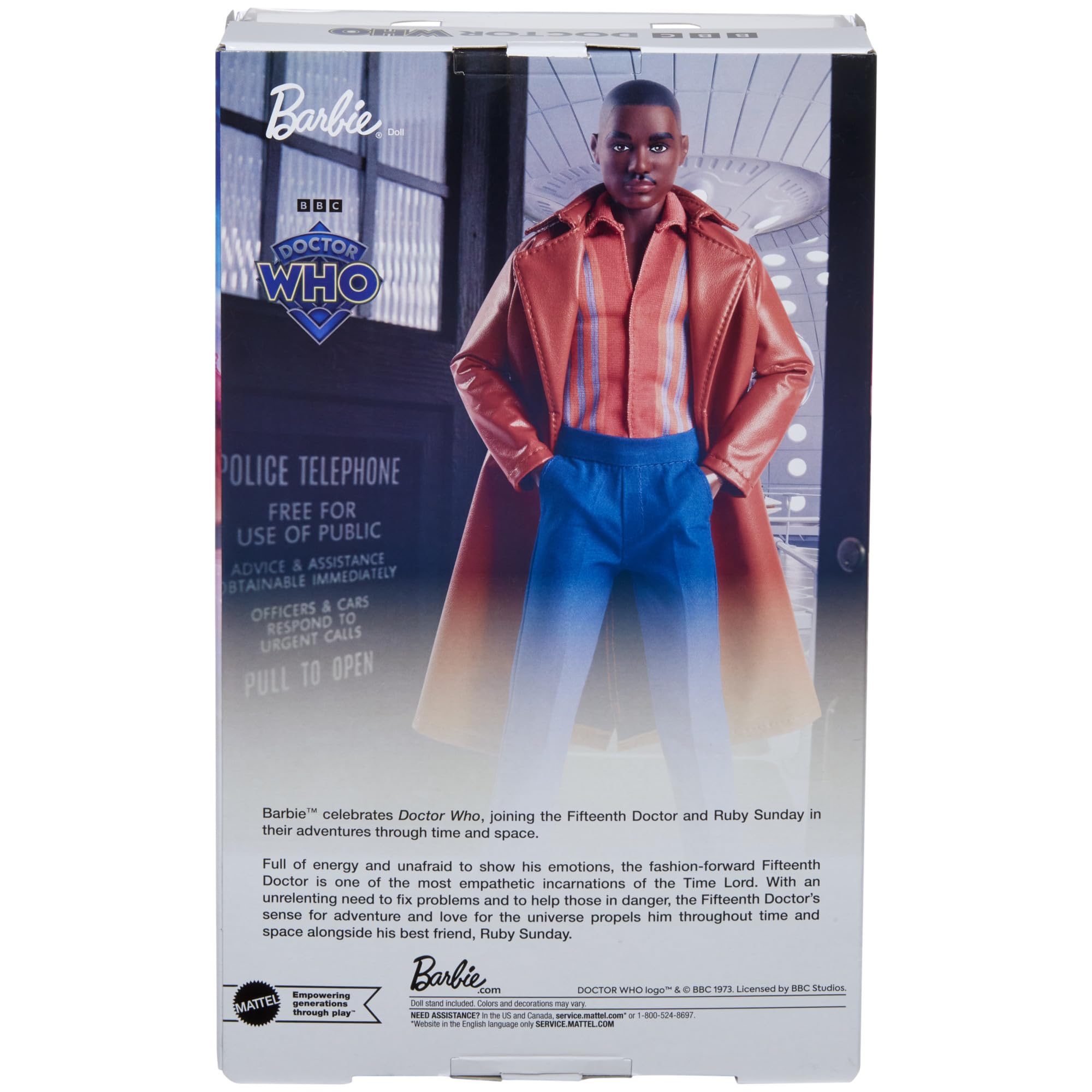 Barbie The Fifteenth Doctor Doll - Doctor Who Collectible Action Figure for Ages 6+