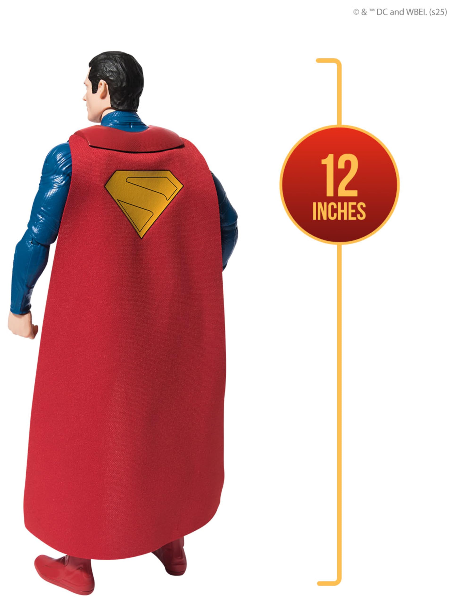 DC Comics Superman 30-cm Action Figure - 11-Point Articulation for Kids Ages 4+ 2