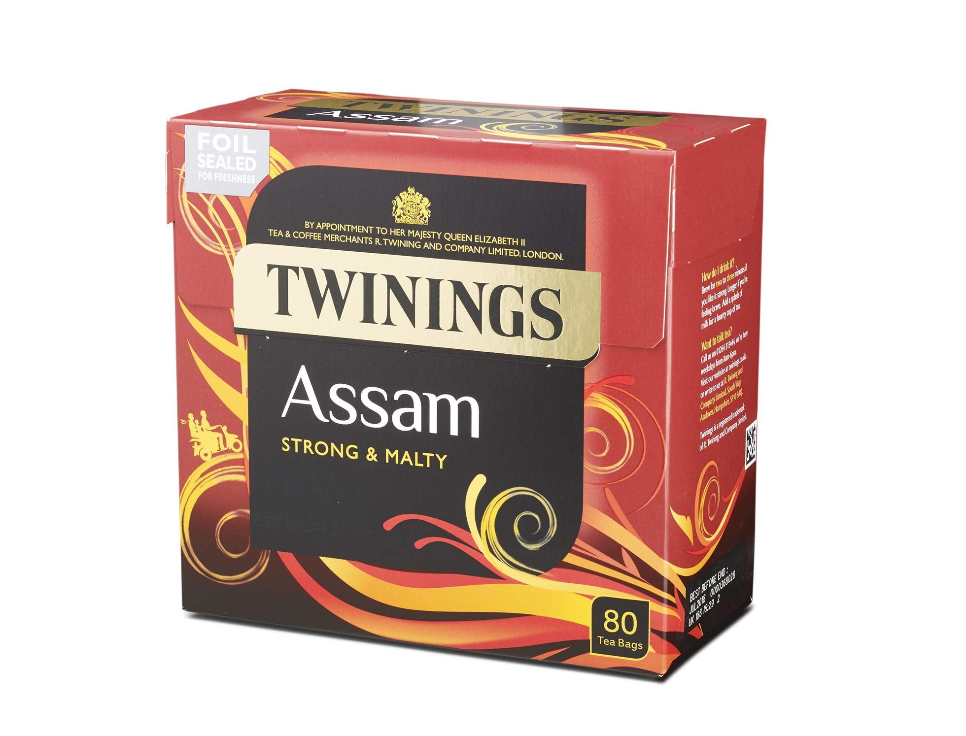 Twinings - Assam Black Tea 80 Teabags 200g 3