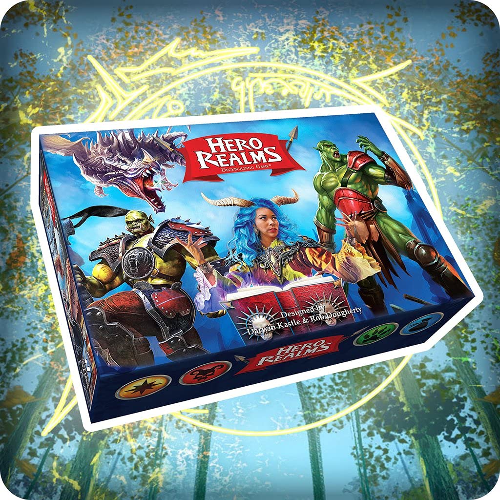 White Wizard Games Hero Realms WWG500 - Fantasy Deckbuilding Card Game for 1-4 Players