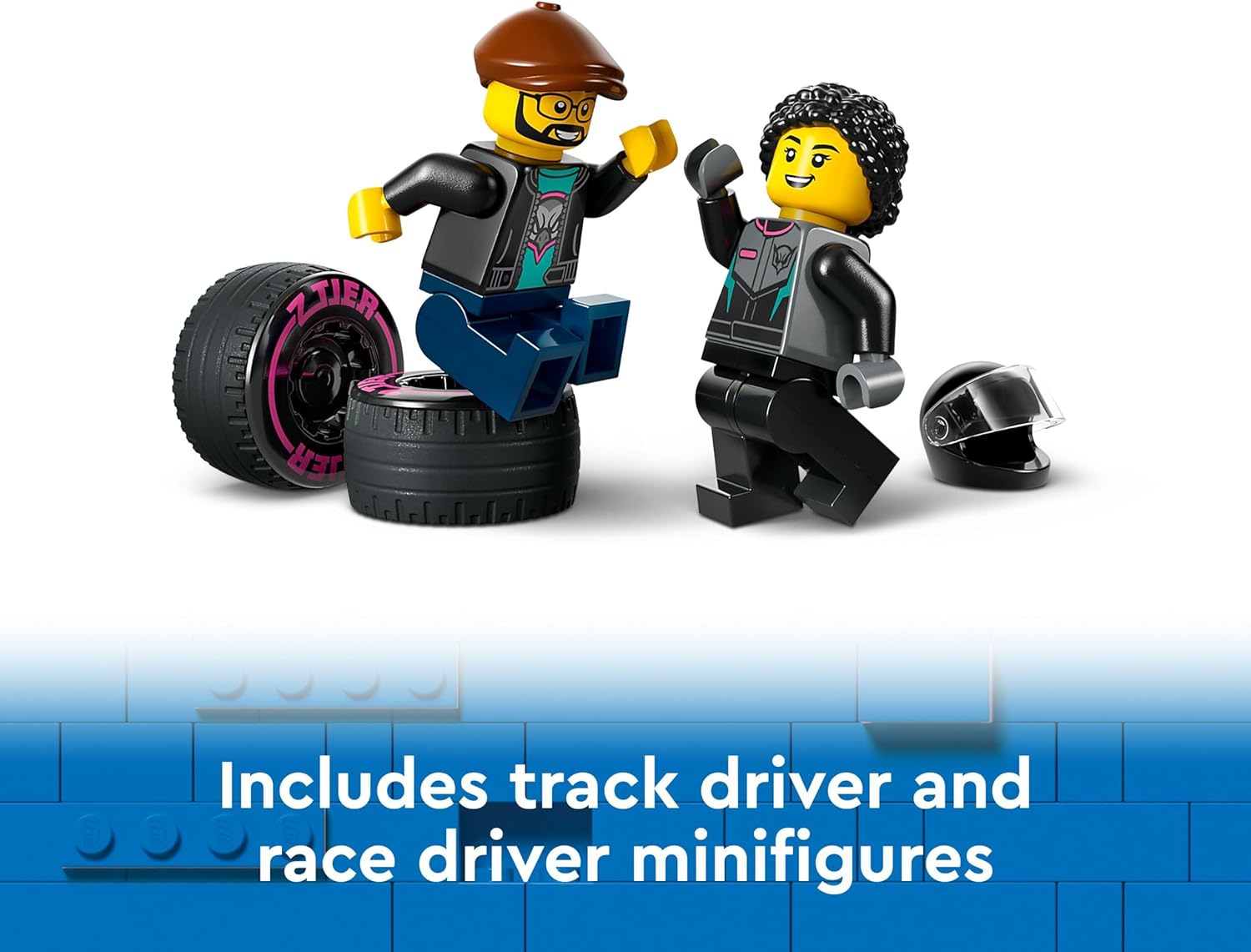 LEGO City Race Car and Car Carrier Truck Toy - Building Set for Ages 6+ 2