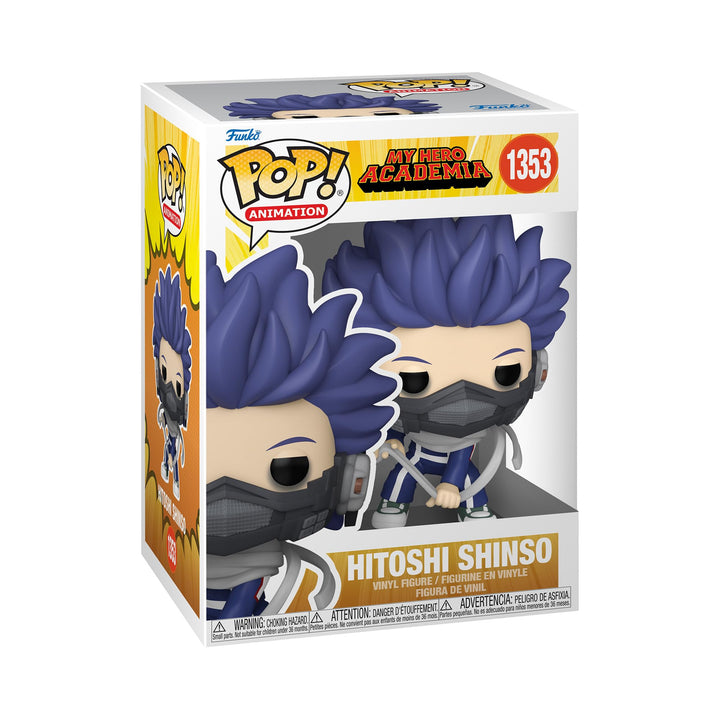 Funko POP! Animation: MHA – Hitoshi Shinso – 1/6 Quote für seltene Chase-Variante – M