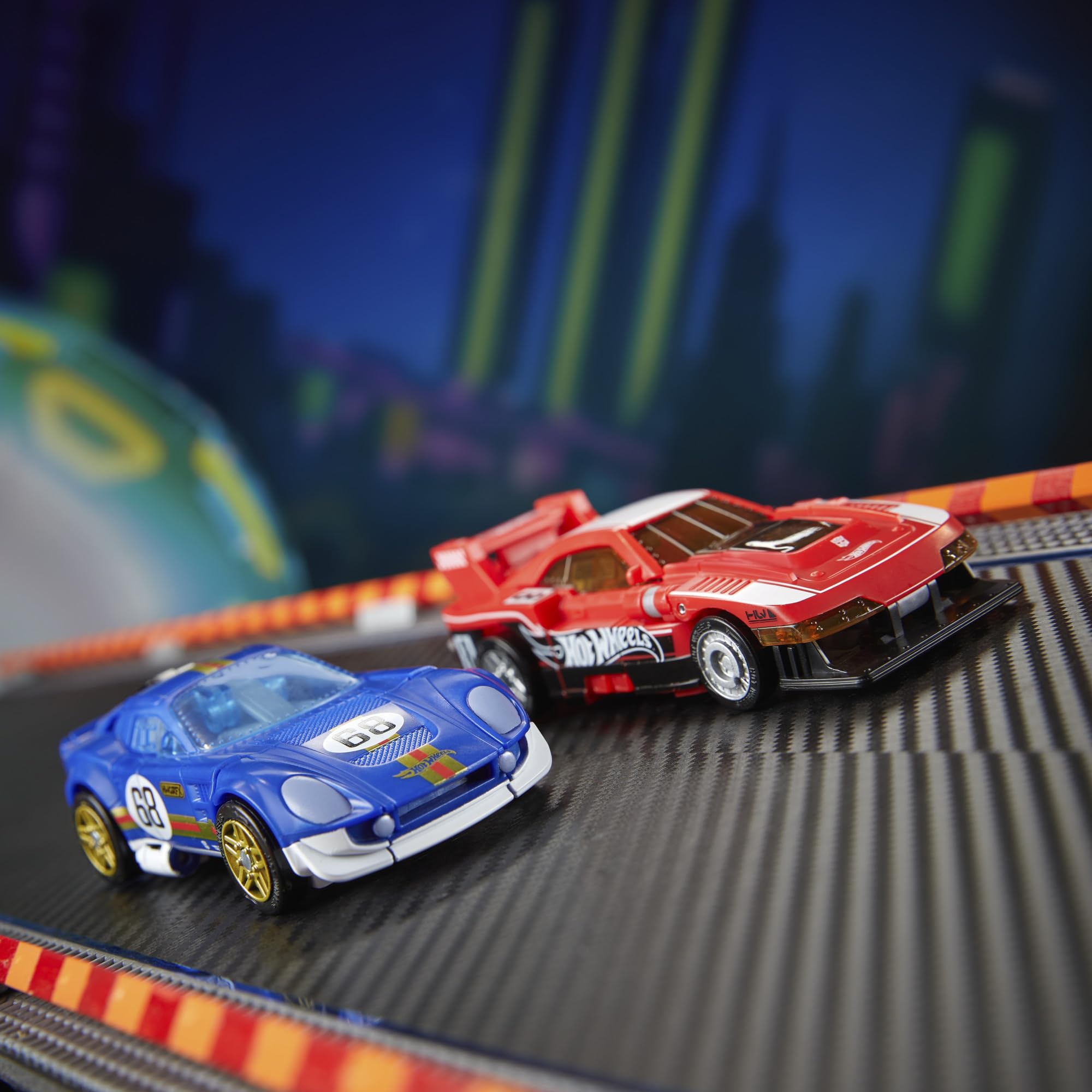 Transformers Hot Wheels El Segundo Coupe Deluxe Class Figure | Converts in 17 Steps | 12.5 cm Robot Mode 7