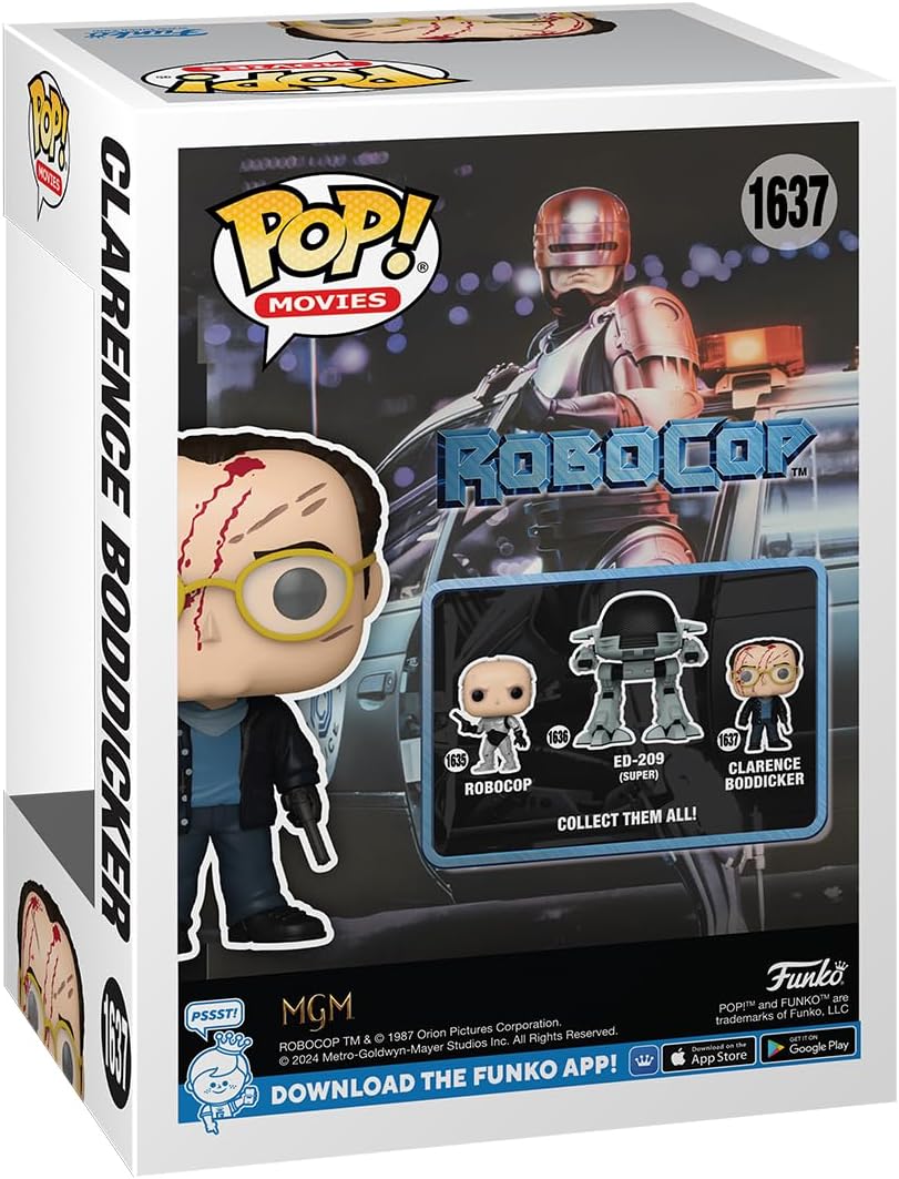 Funko Pop! Movies RoboCop - Clarence J. Boddicker Vinyl Figure (80793)