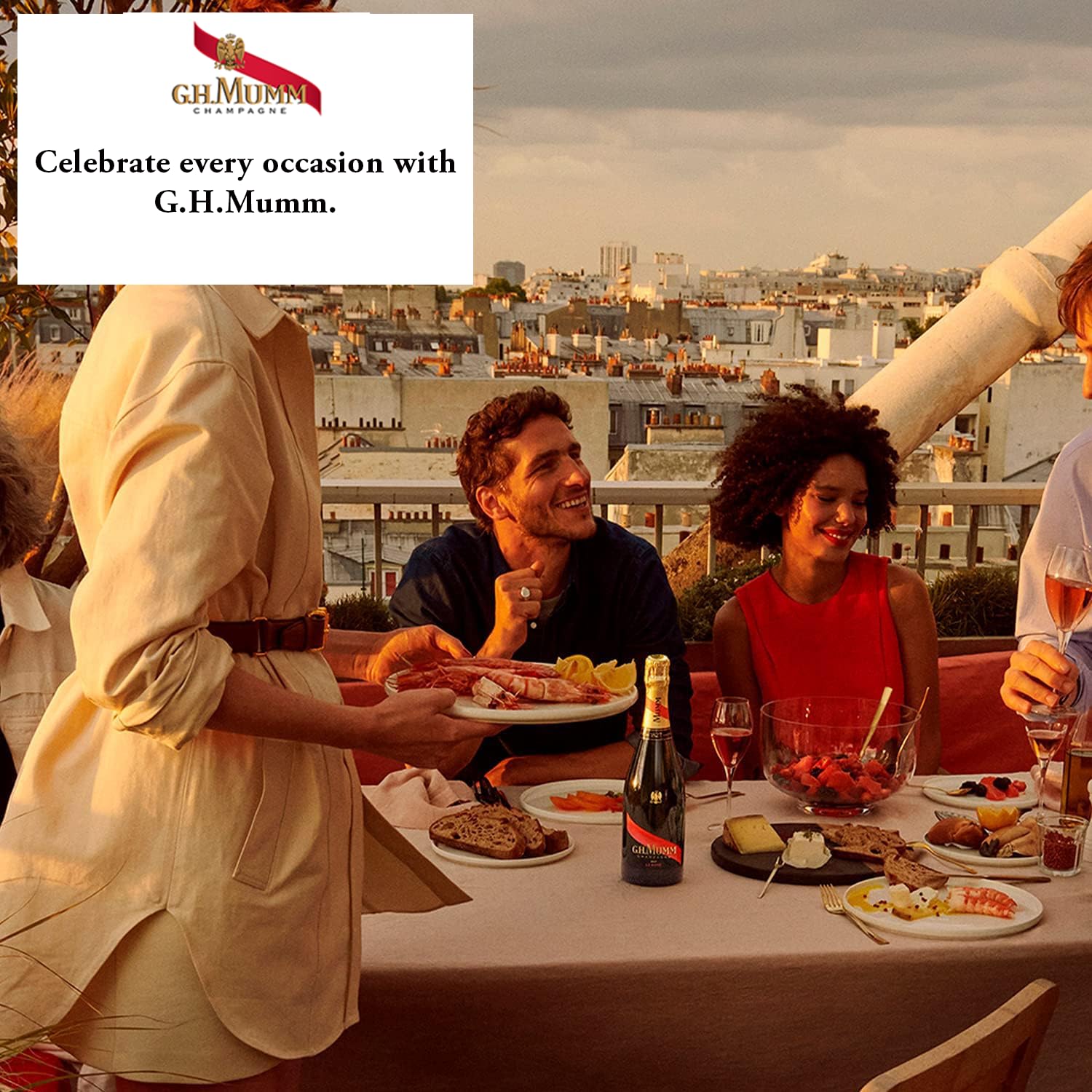 G.H. Mumm Le Rosé Champagne - 75cl with Gift Box 3