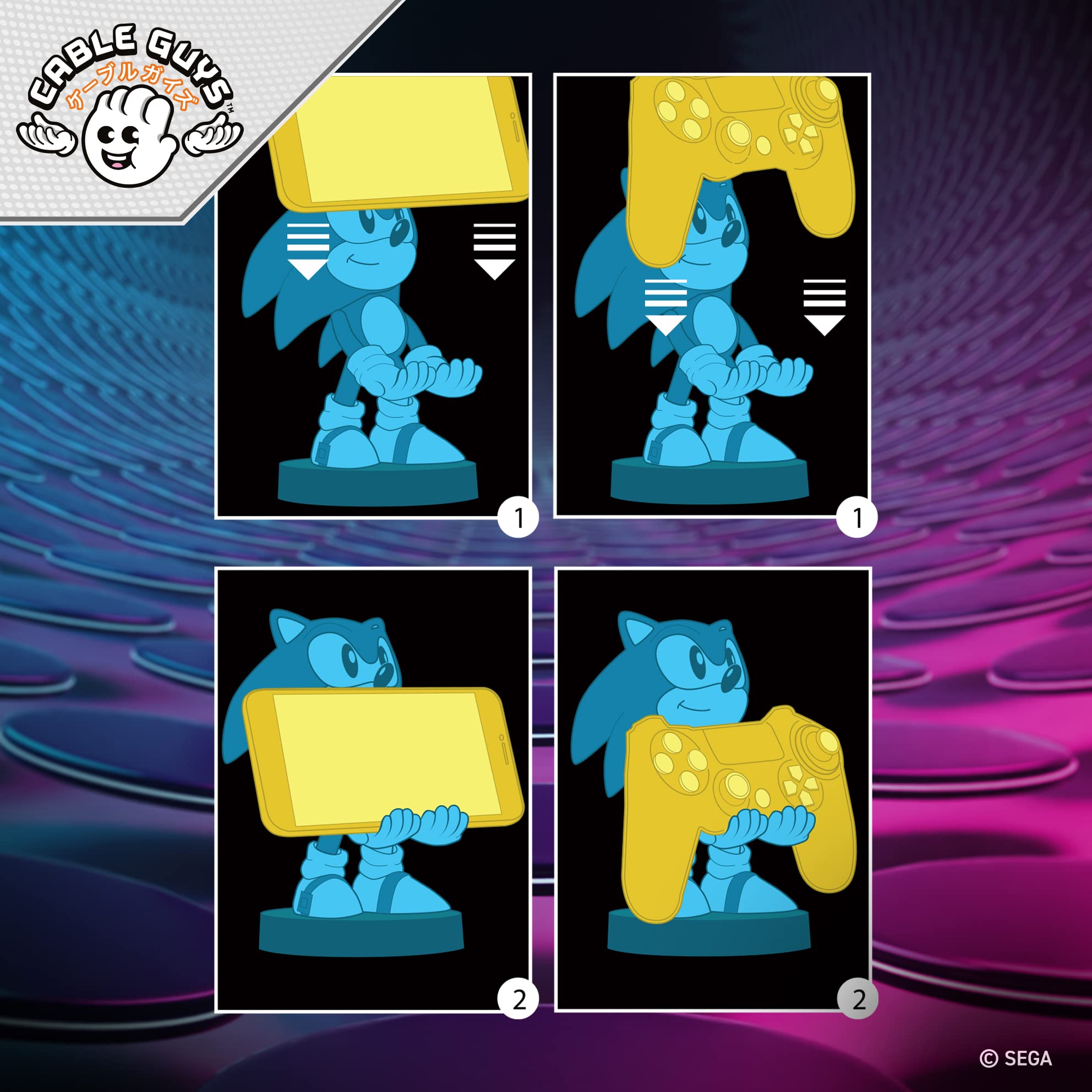 Marvel Deadpool 3 R.E.S.T Gaming Accessories Holder & Phone Stand 13