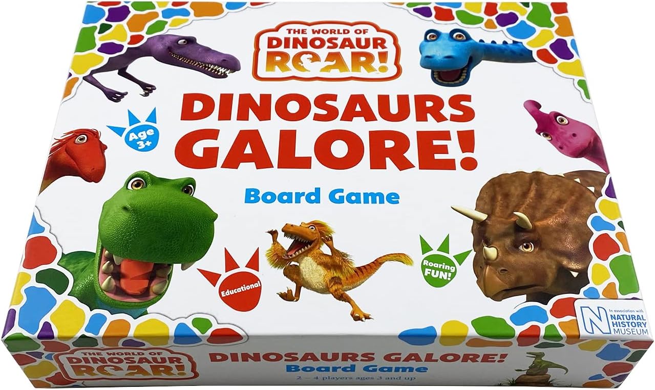 The World of Dinosaur Roar Dino Roar Board Game