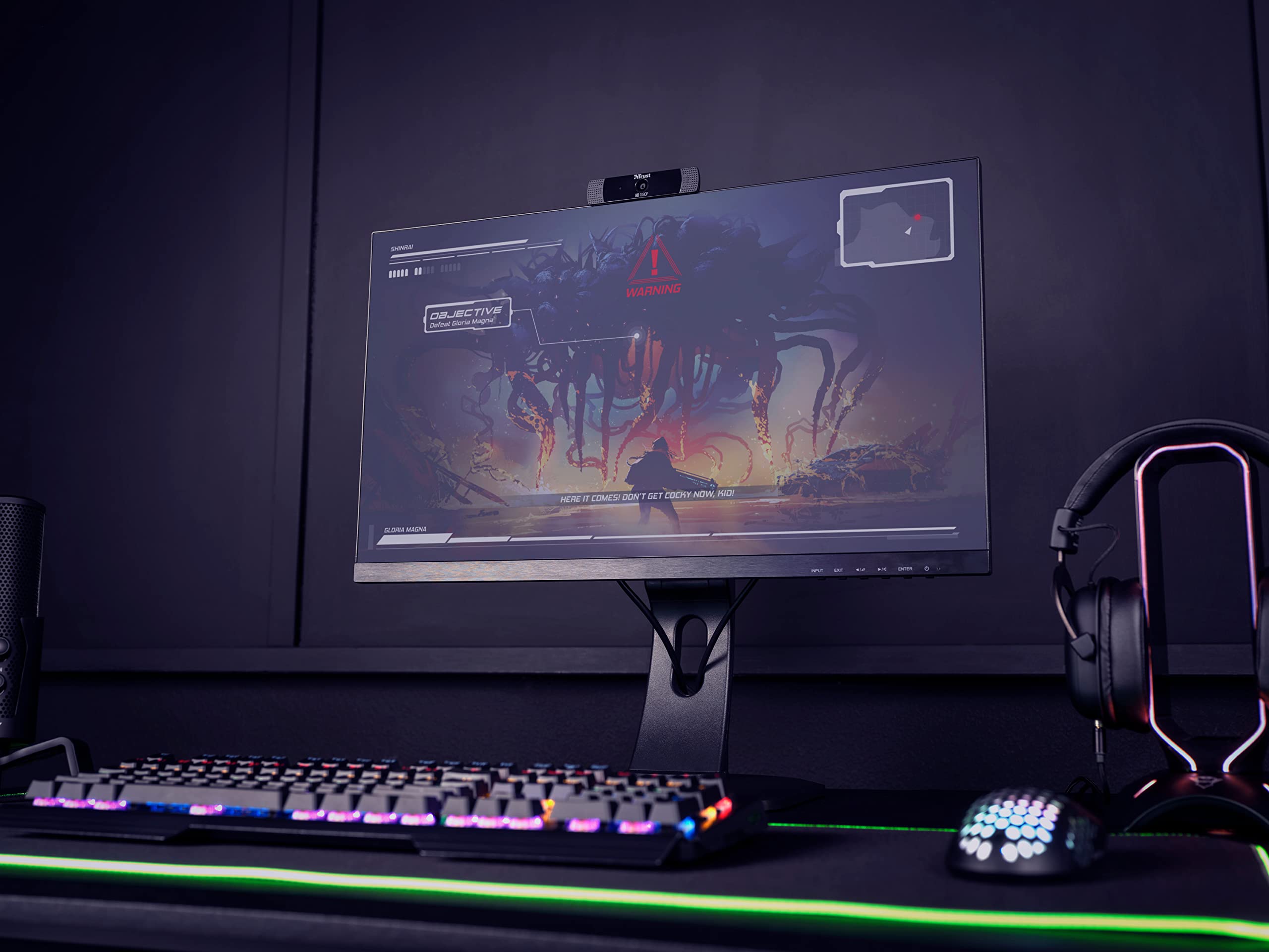 Trust Gaming GXT 1160 Vero Full HD 1080p Webcam mit eingebautem Mikrofon 6
