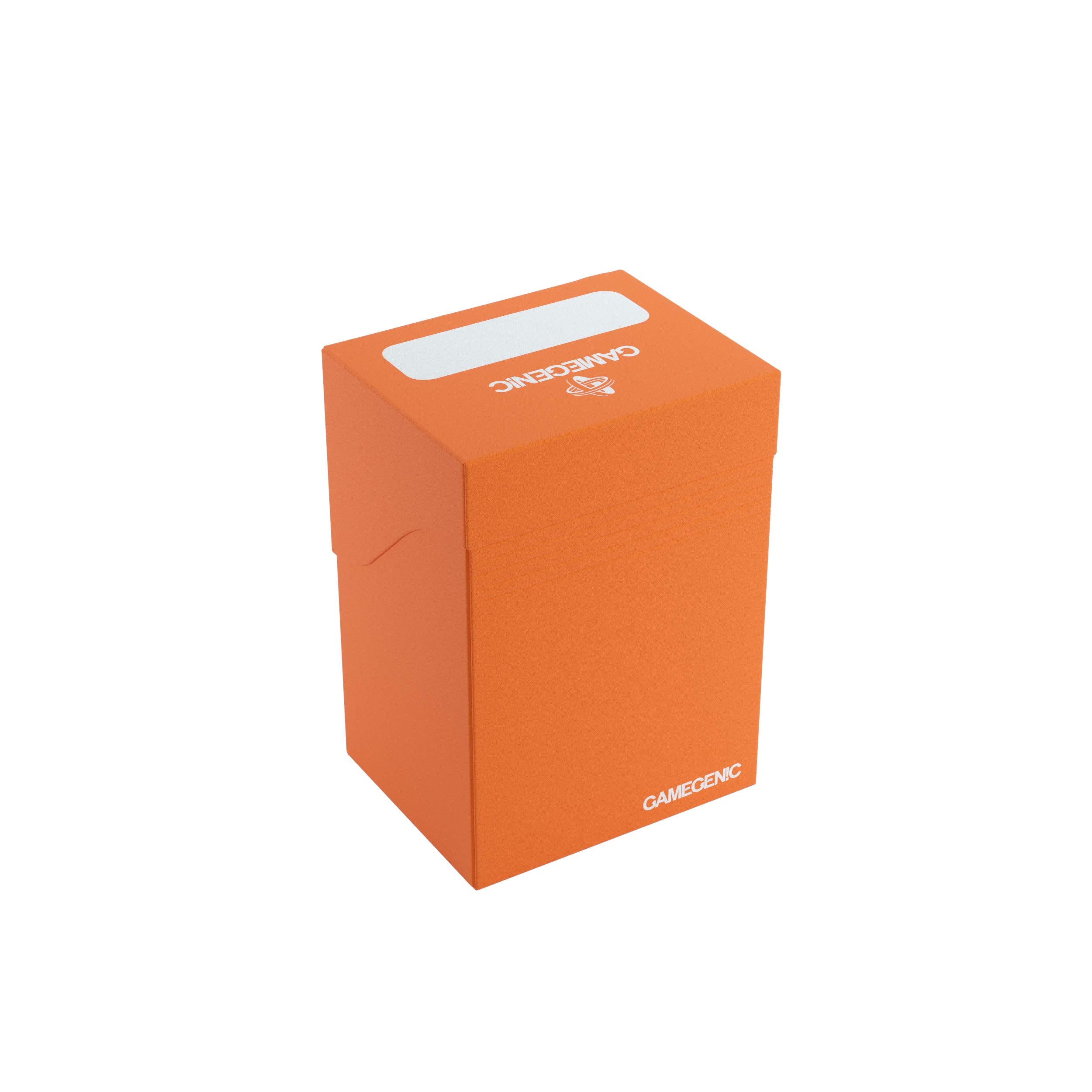 Gamegenic 80-Karten-Deckhalter – Orangefarbene TCG-Aufbewahrung für Magic, Pokémon, Yu-Gi-Oh!