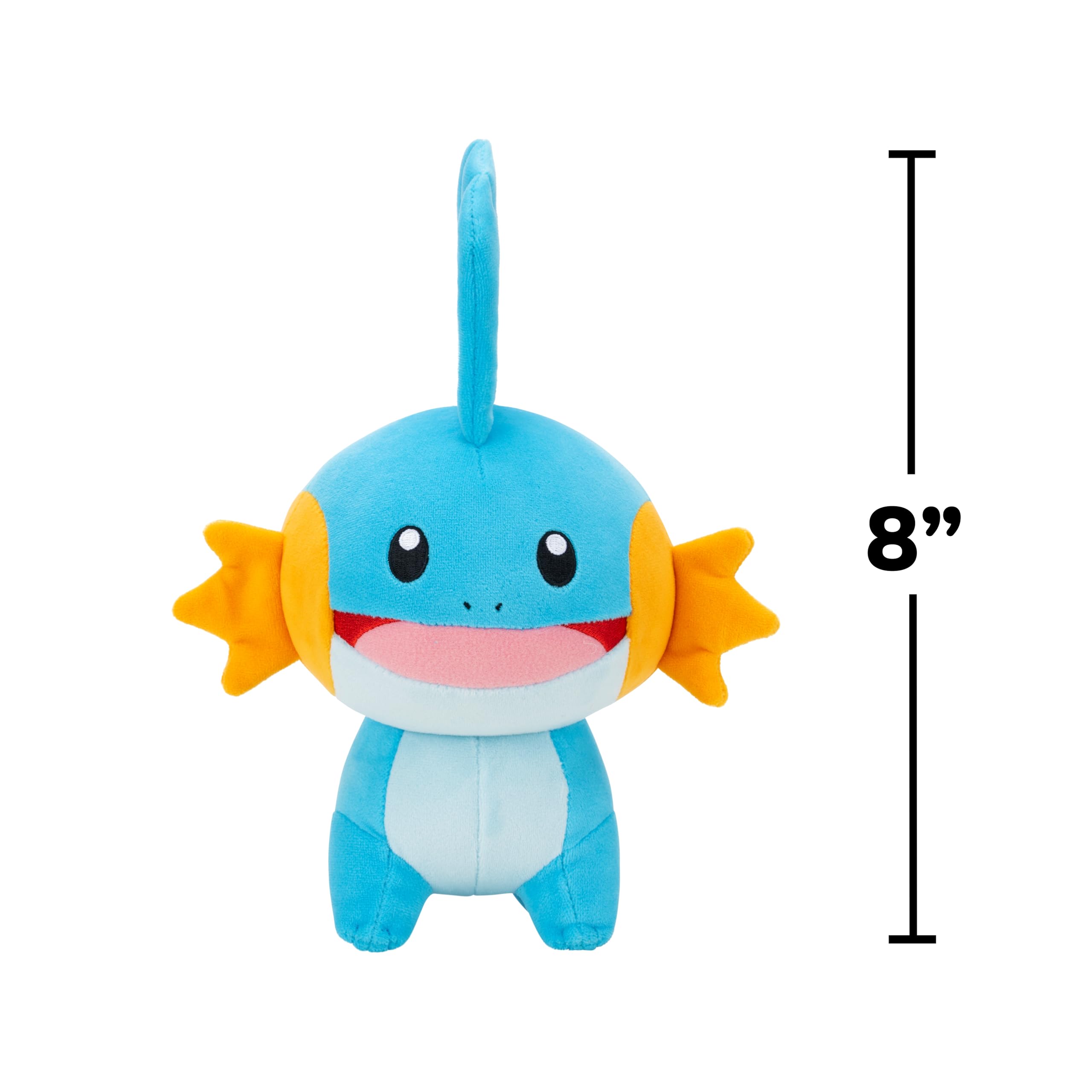 Pokémon Mudkip Plush - 8-Inch Soft Plush with Authentic Animated Series Details 2