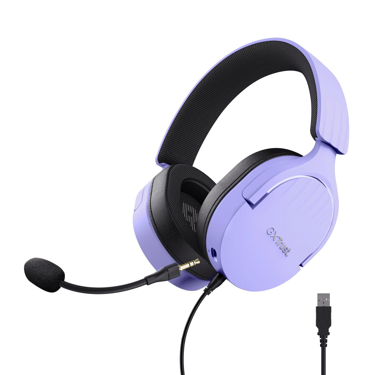 Trust GXT 490P Fayzo USB Gaming Headset - 7.1 Surround Sound, 50mm Drivers, PC/PS5