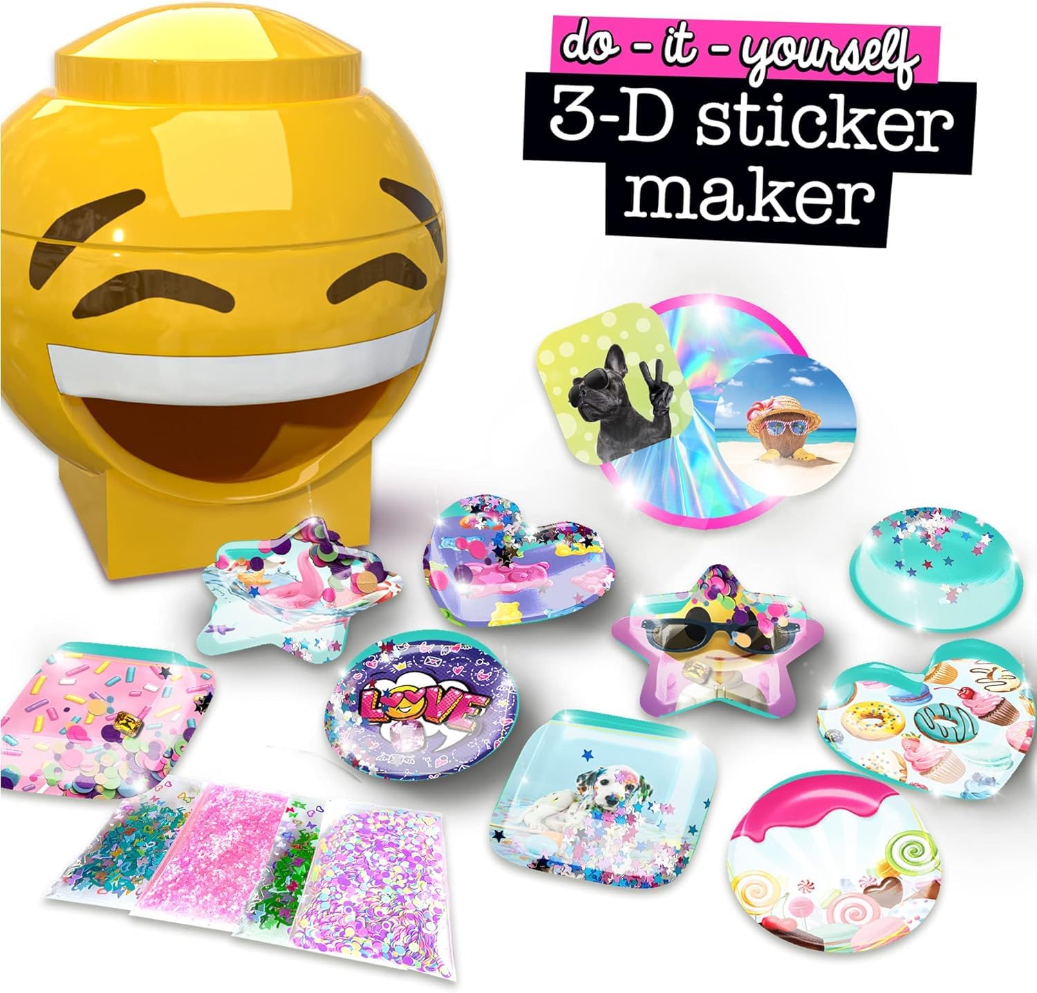 WeCool Toys ILY DIY 3D Sticker Maker - Arts & Crafts Kit for Kids Ages 6-10 2