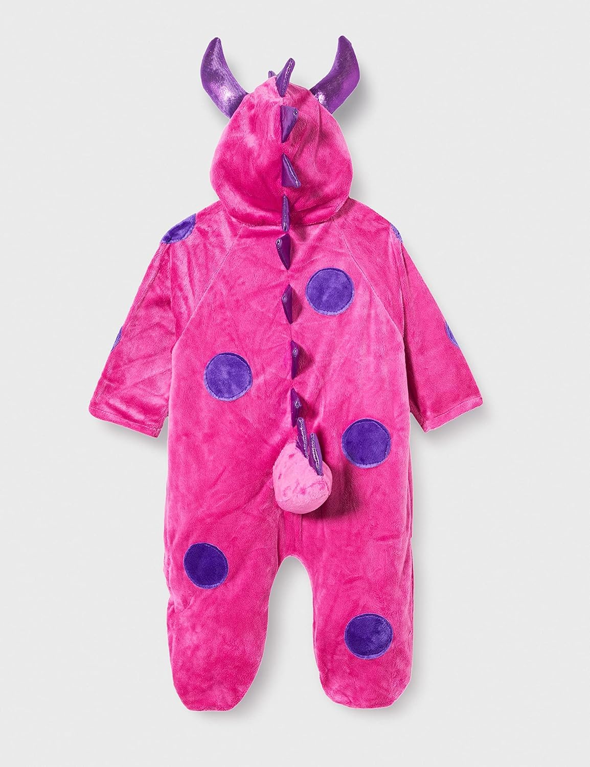 PRETEND TO BEE Dinosaur Monster Onesie - Pink and Purple Fancy Dress Costume for Kids 4