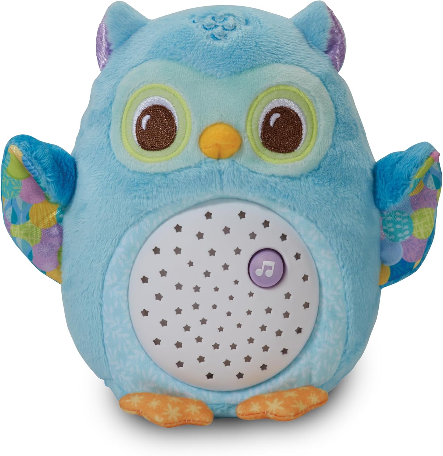 VTech Baby Twinkle Lights Owl - Soothing Plush Toy with Lights, Nature Sounds & White Noise for Infants