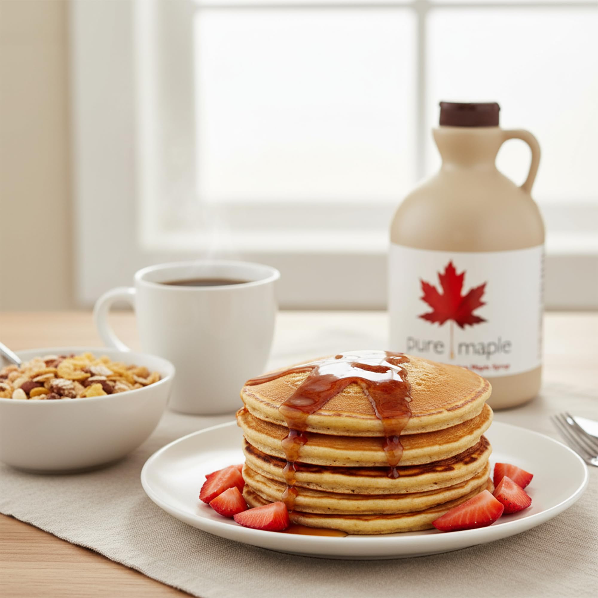 Pure Maple - Dark Robust Grade 100% Pure Maple Syrup - 1 Litre Jug 16