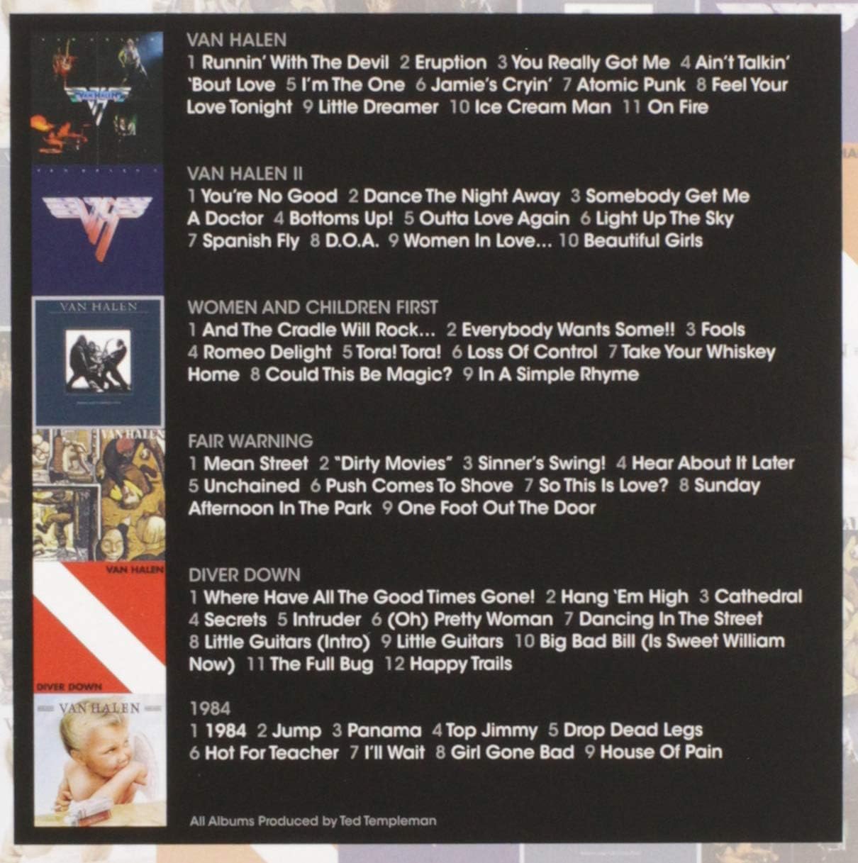 Van Halen - Studio Albums 1978-84 [Audio CD]