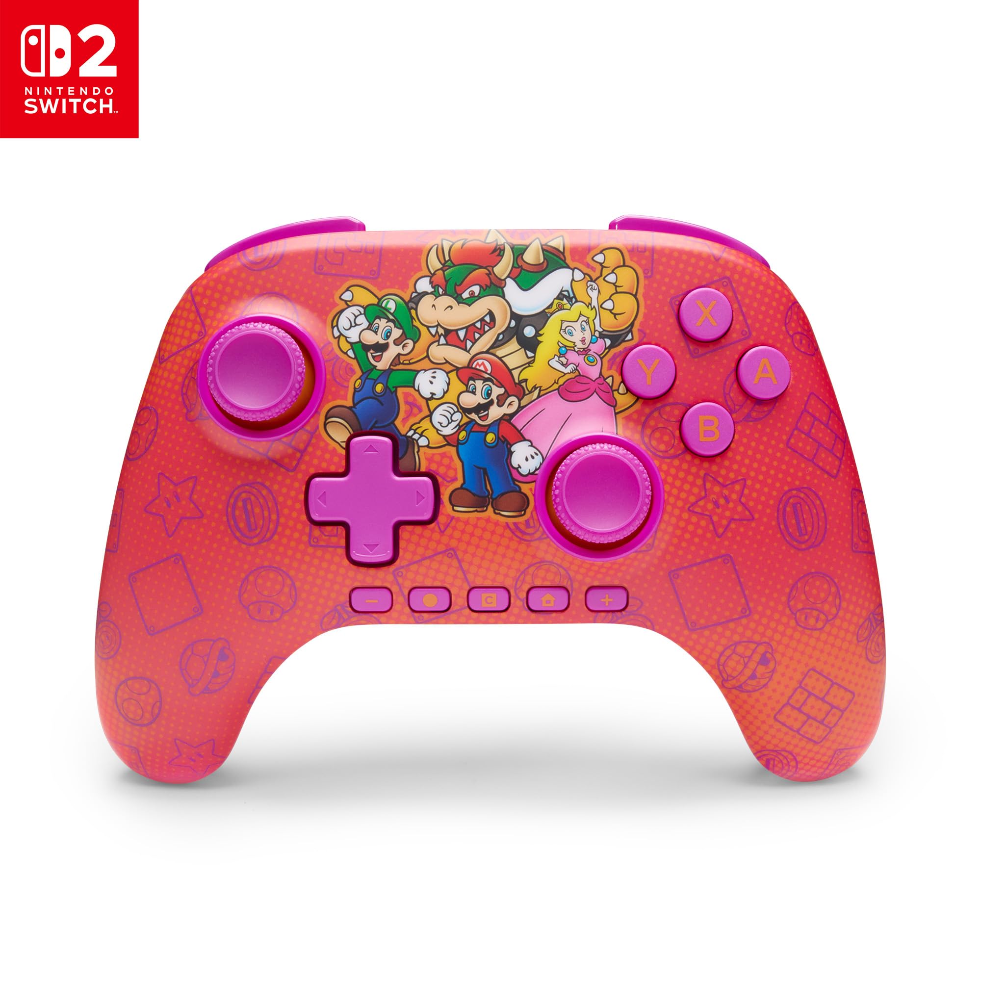 Mario and Friends - Nintendo Switch 2 Wireless Controller by PowerA Advantage 8