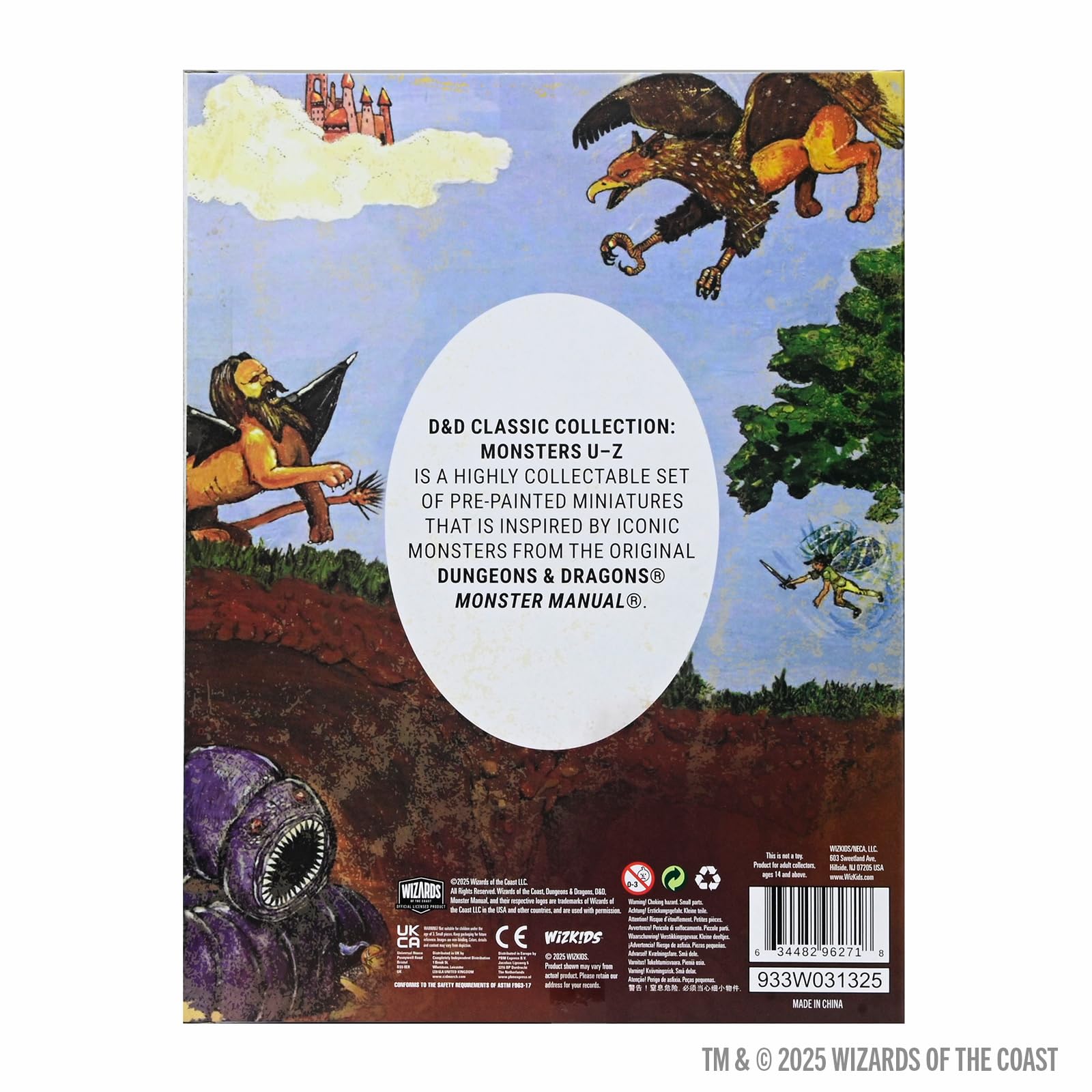 WizKids D&D Classic Collection: Monsters U-Z Tabletop Miniatures | Collectable Set 2