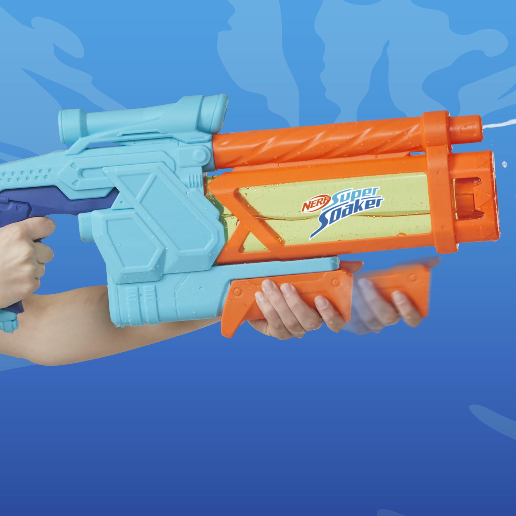 Super Soaker, Nerf Mega Dunk-Fill, Water Blaster, Water Toys, 1 Blaster, Pe 7