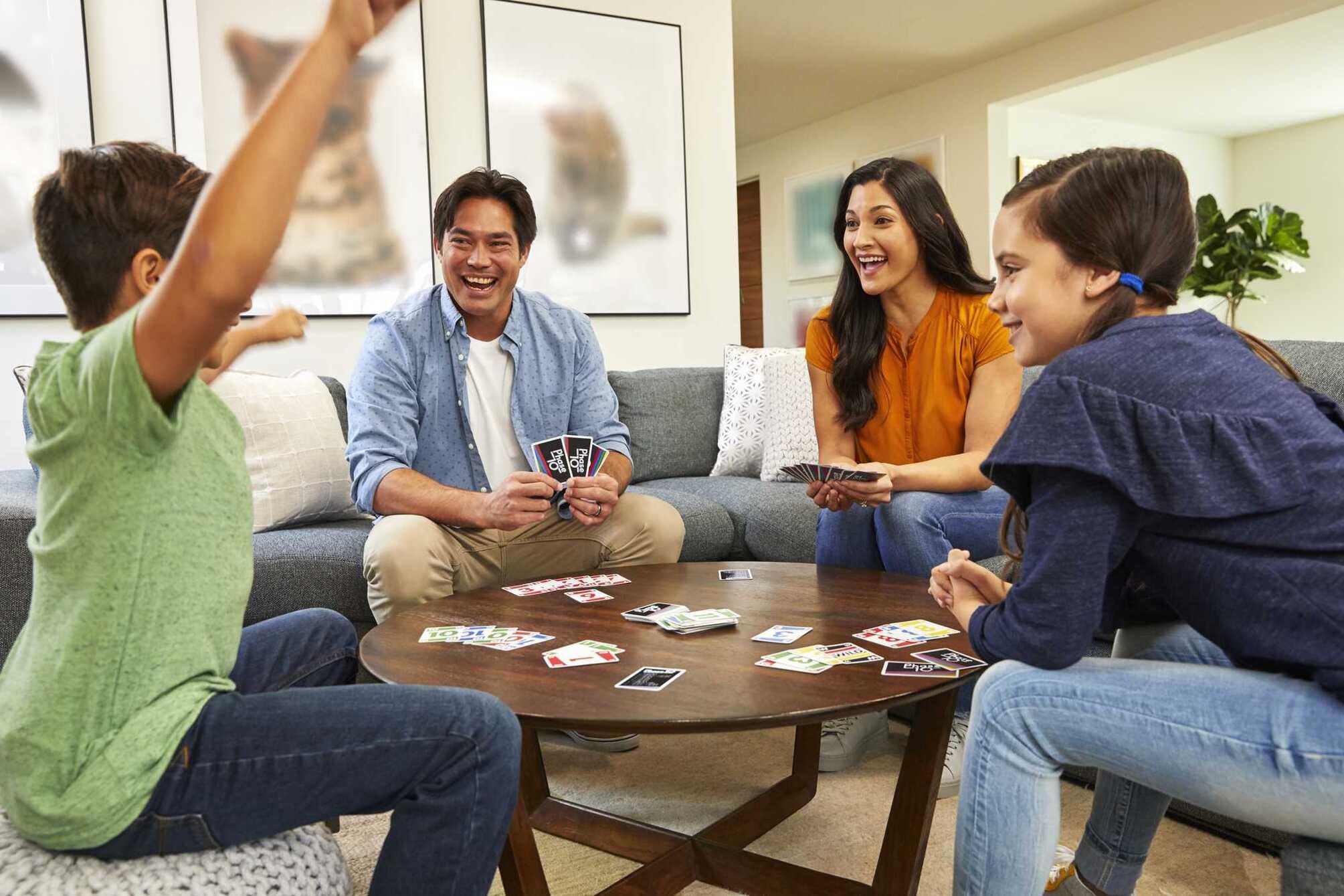 Phase 10 Card Game - Rummy-like Game with 10 Phases | 108 Cards | Ages 7+ | 2-6 Players 2