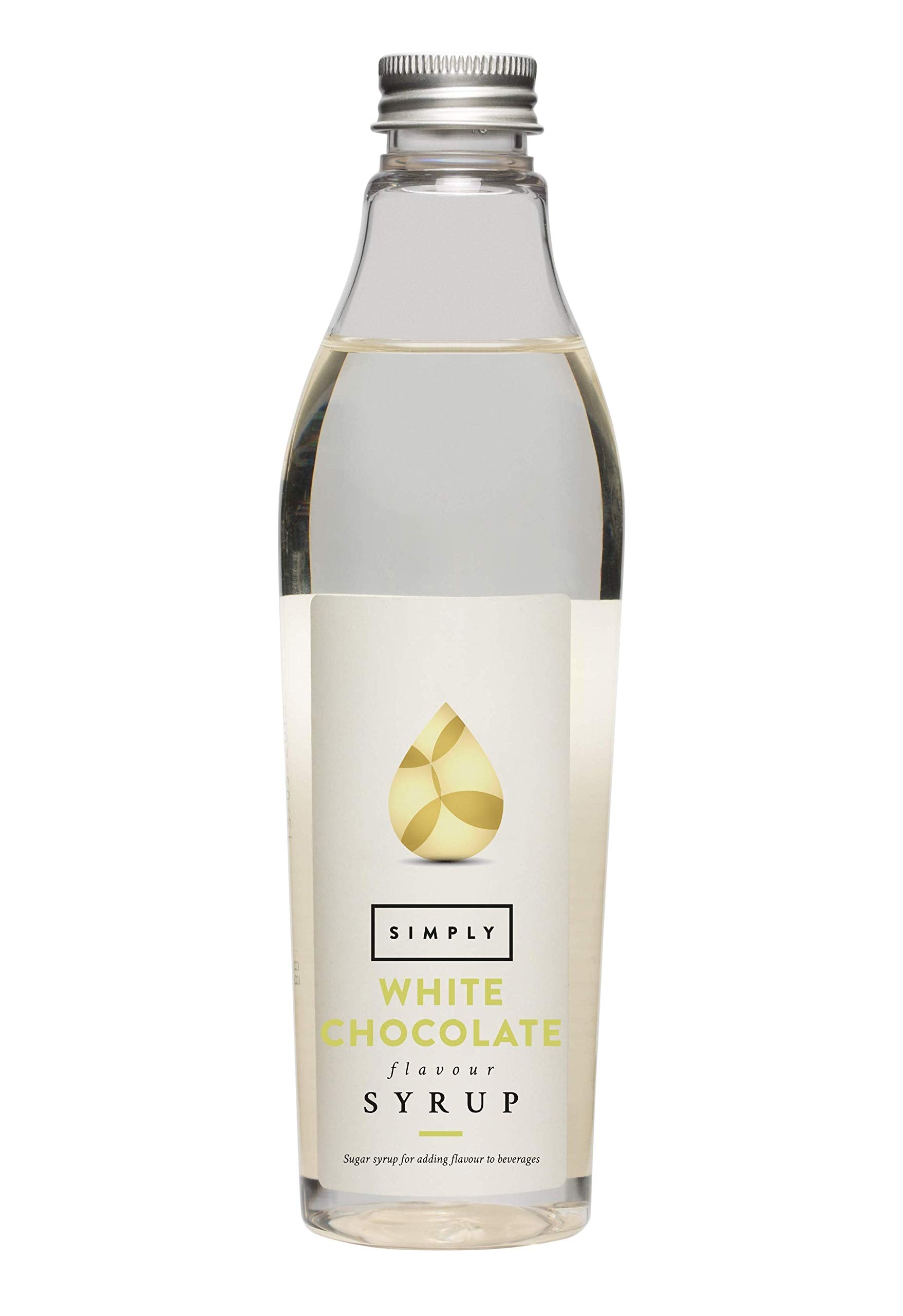 Simply White Chocolate Flavoured Syrup for Coffee & Baking | Vegan, Nut Free | 250 ml 1