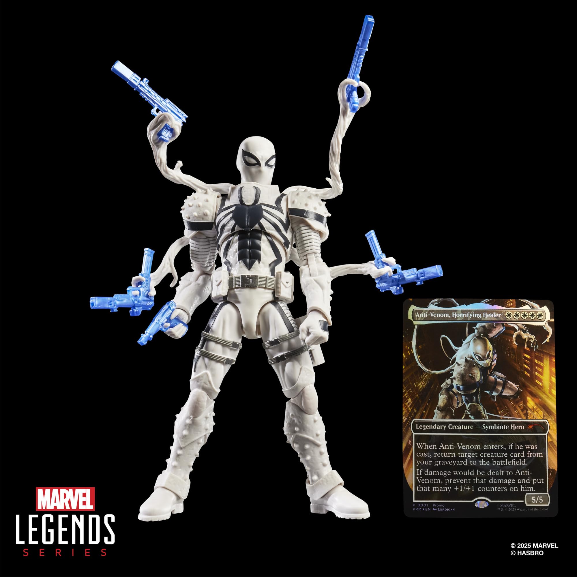 Marvel Magic: The Gathering Agent Anti-Venom Spider-Man Action Figure 6