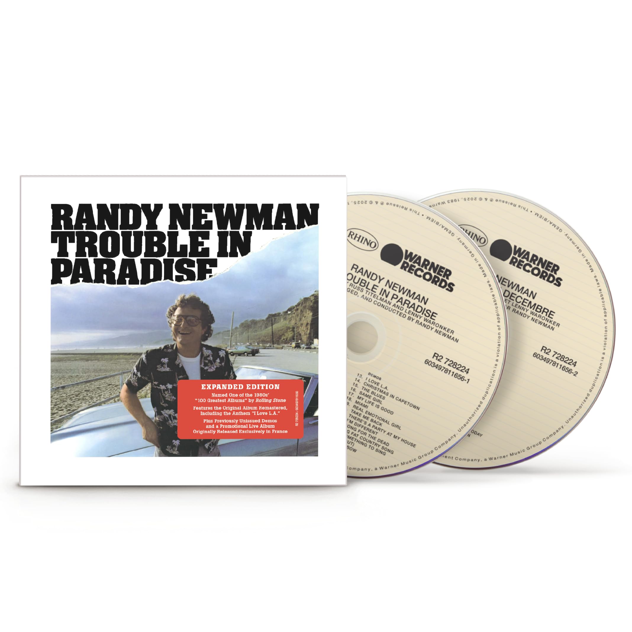 Randy Newman - Trouble In Paradise (Expanded Edition) Audio CD