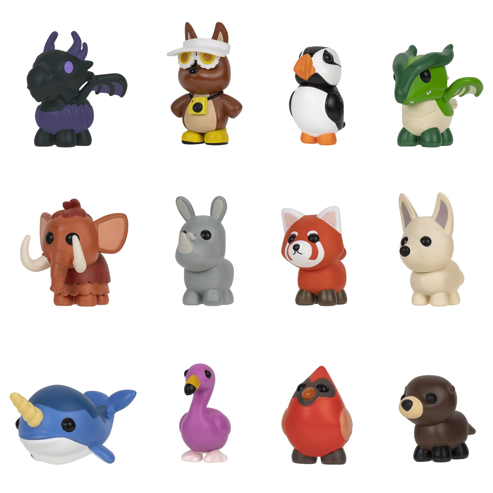 Adopt Me! 12 Pack Mystery Pets - Series 1 Figures | Includes 4 Virtual Item Codes | Ages 3+ 3
